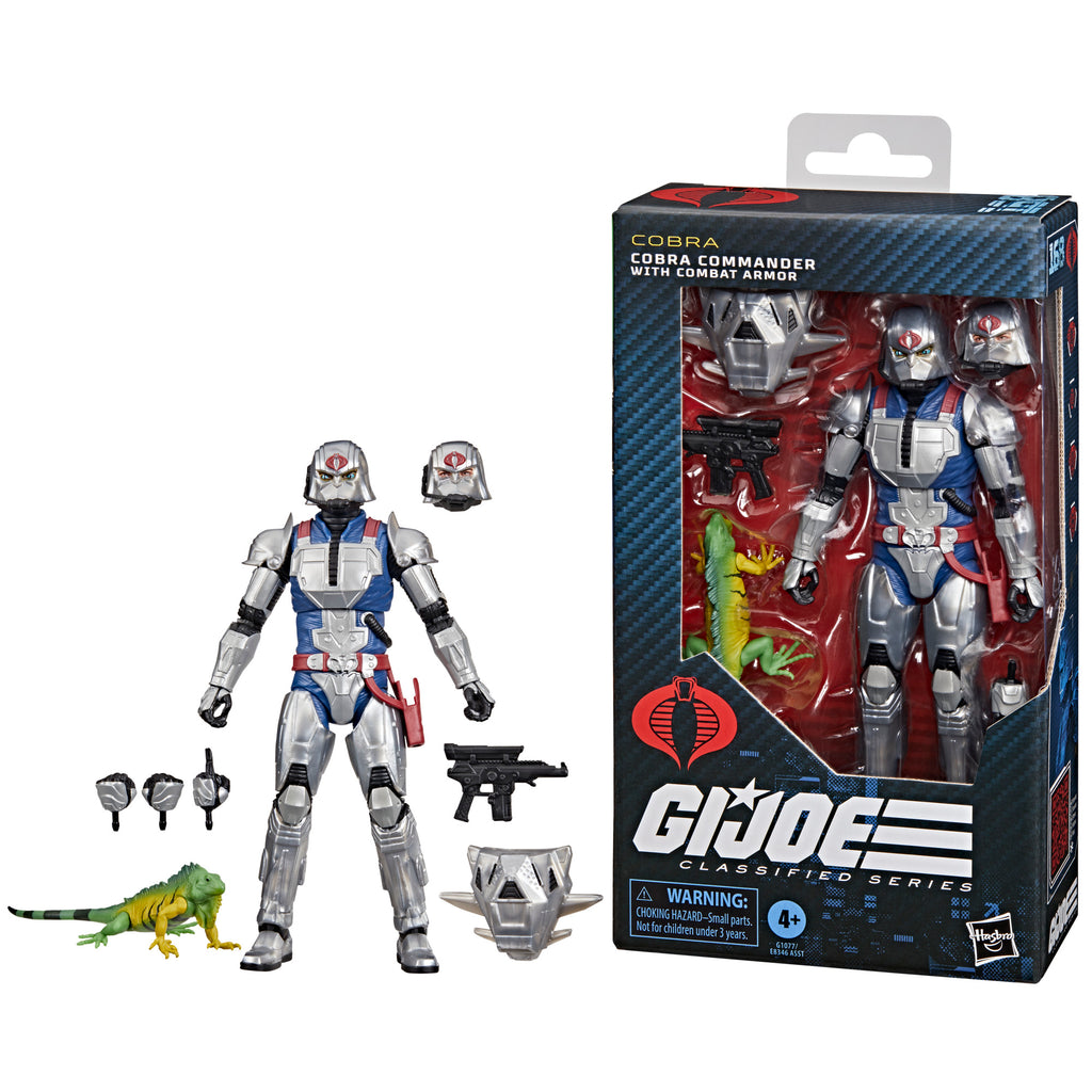 G.I. Joe Classified Series #168, Cobra Commander With Combat Armor