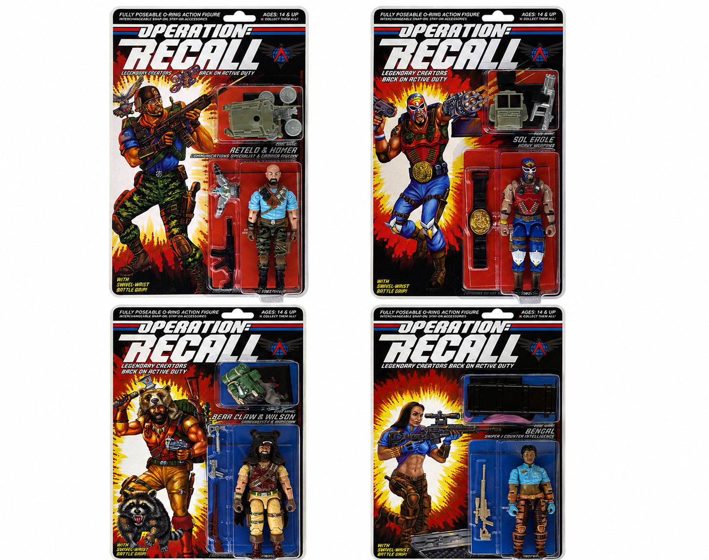 Operation Recall Wave 2 – Full cast group shot