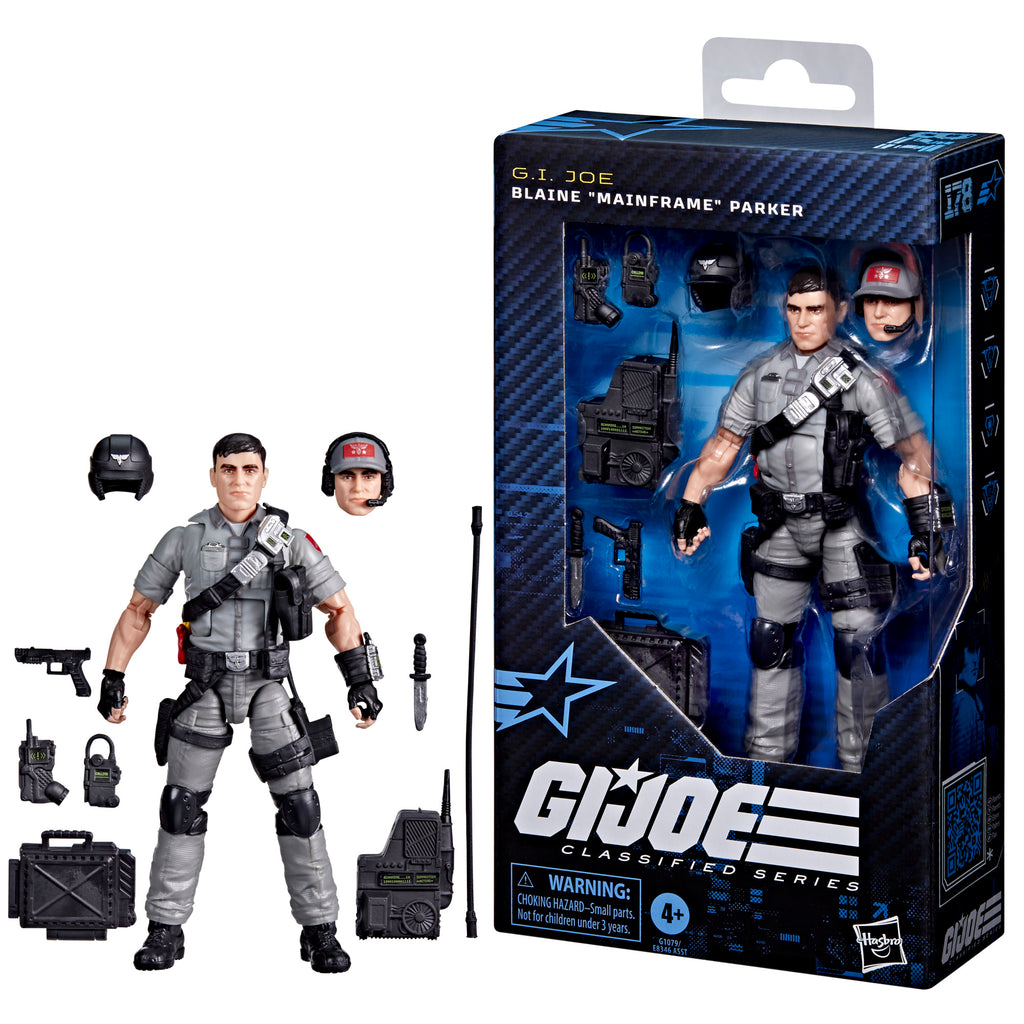 G.I. Joe Classified Series #178, Blaine “Mainframe” Parker