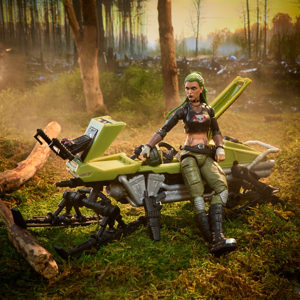 G.I. Joe Classified Series #194, Zanya and Dreadnok Chameleon (Swamp Skier)