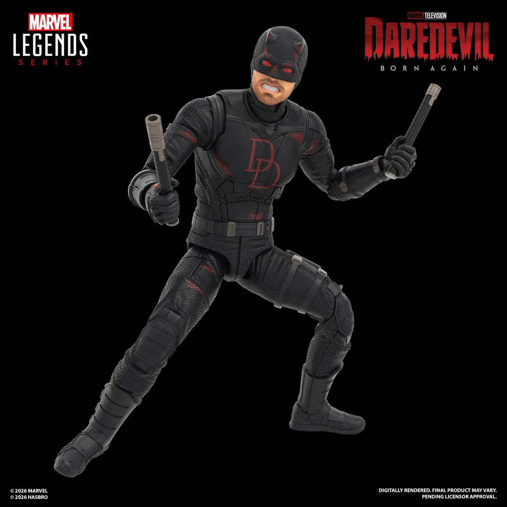 Marvel Legends Series Daredevil: Born Again Daredevil & Jessica Jones Action Figure 2-Pack