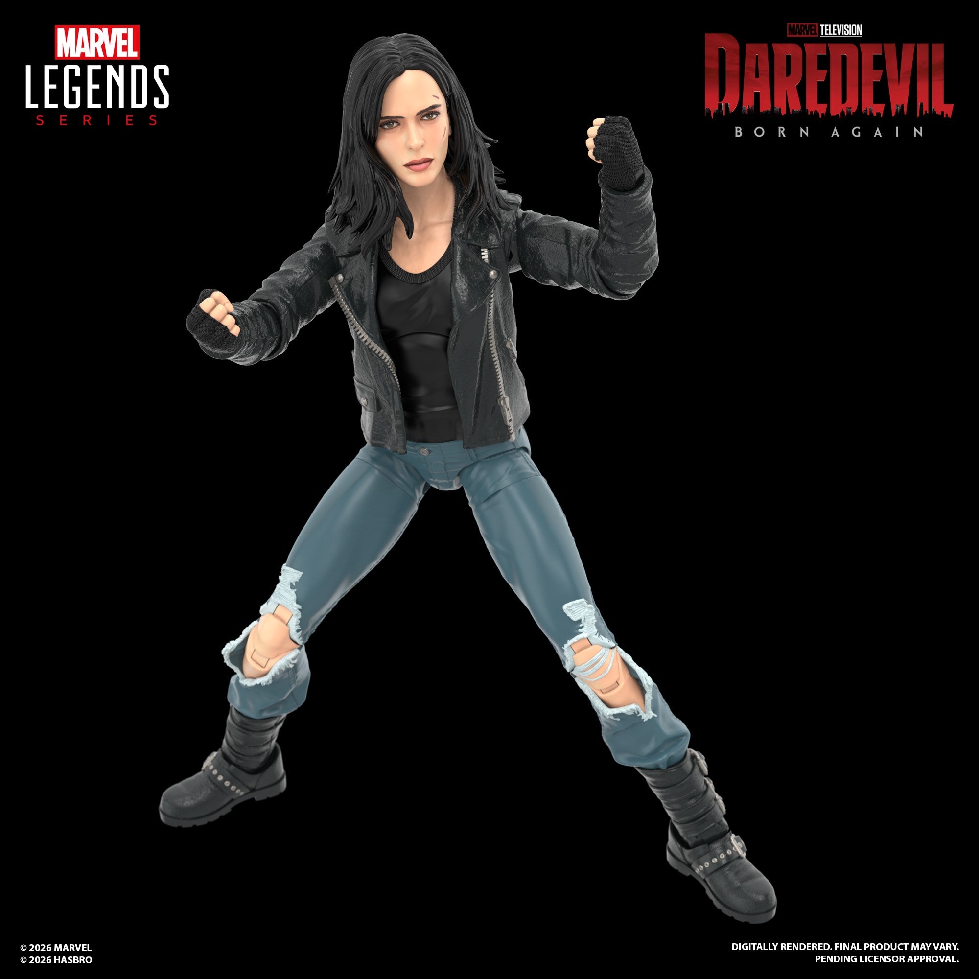 Marvel Legends Series Daredevil: Born Again Daredevil & Jessica Jones Action Figure 2-Pack