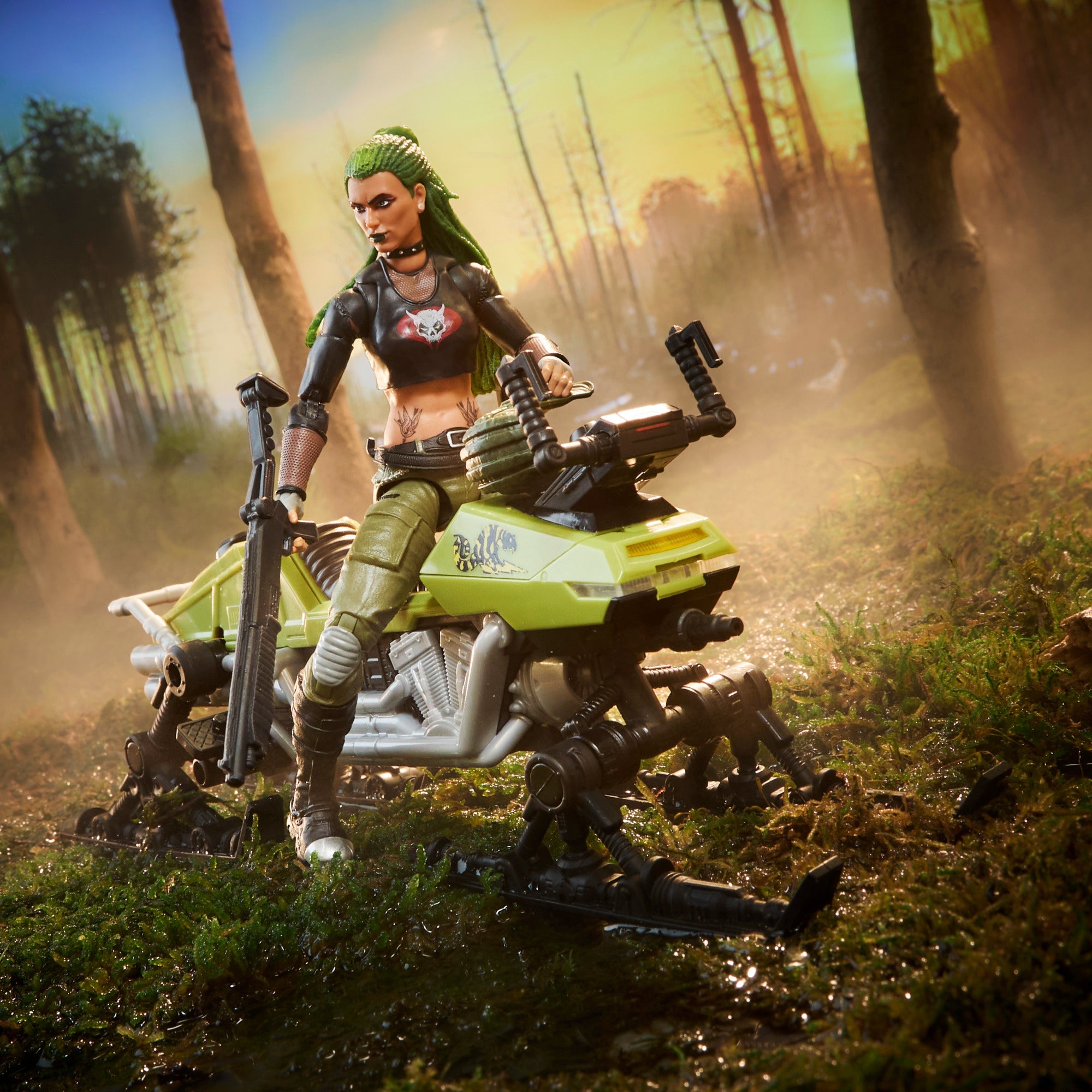 G.I. Joe Classified Series #194, Zanya and Dreadnok Chameleon (Swamp Skier)