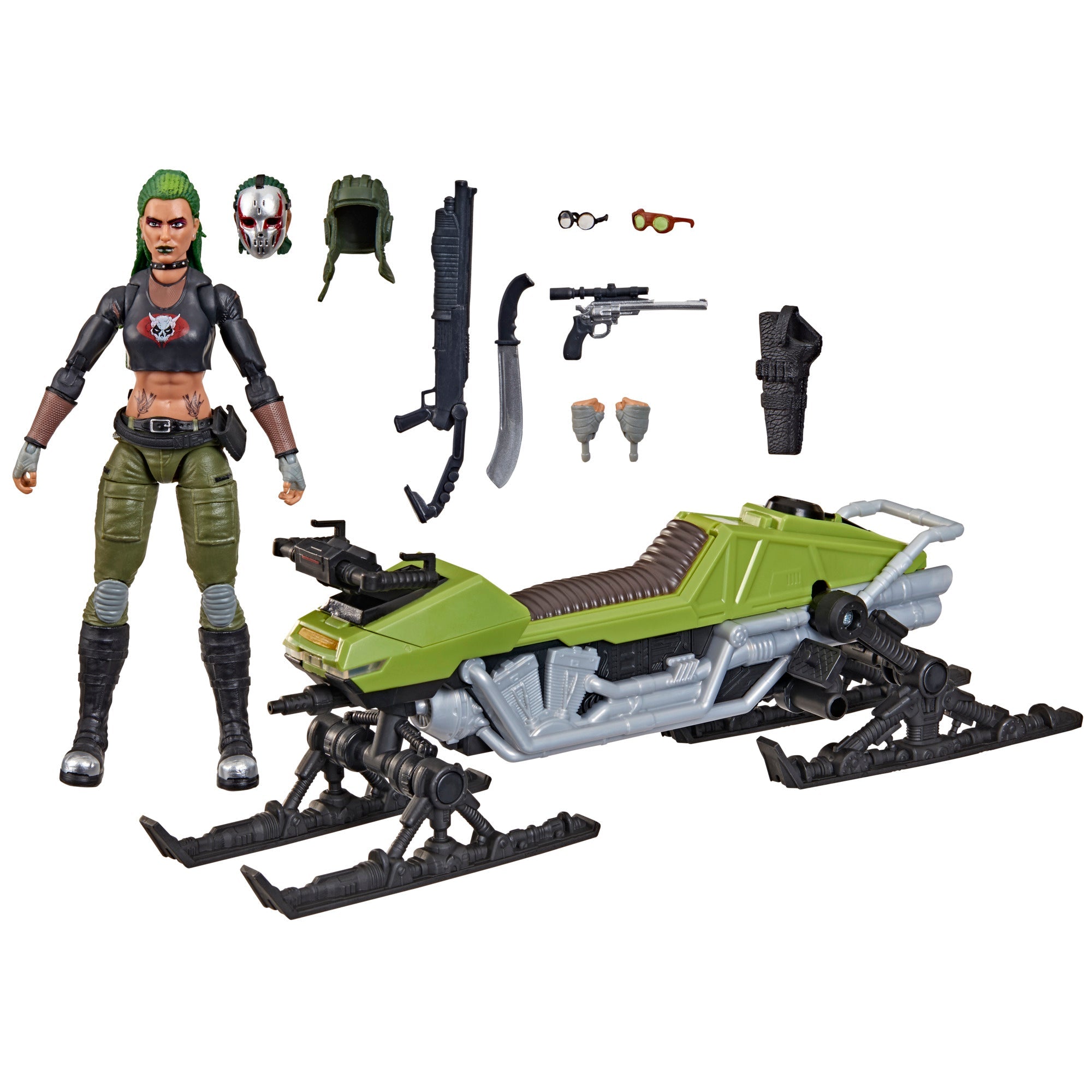 G.I. Joe Classified Series #194, Zanya and Dreadnok Chameleon (Swamp Skier)