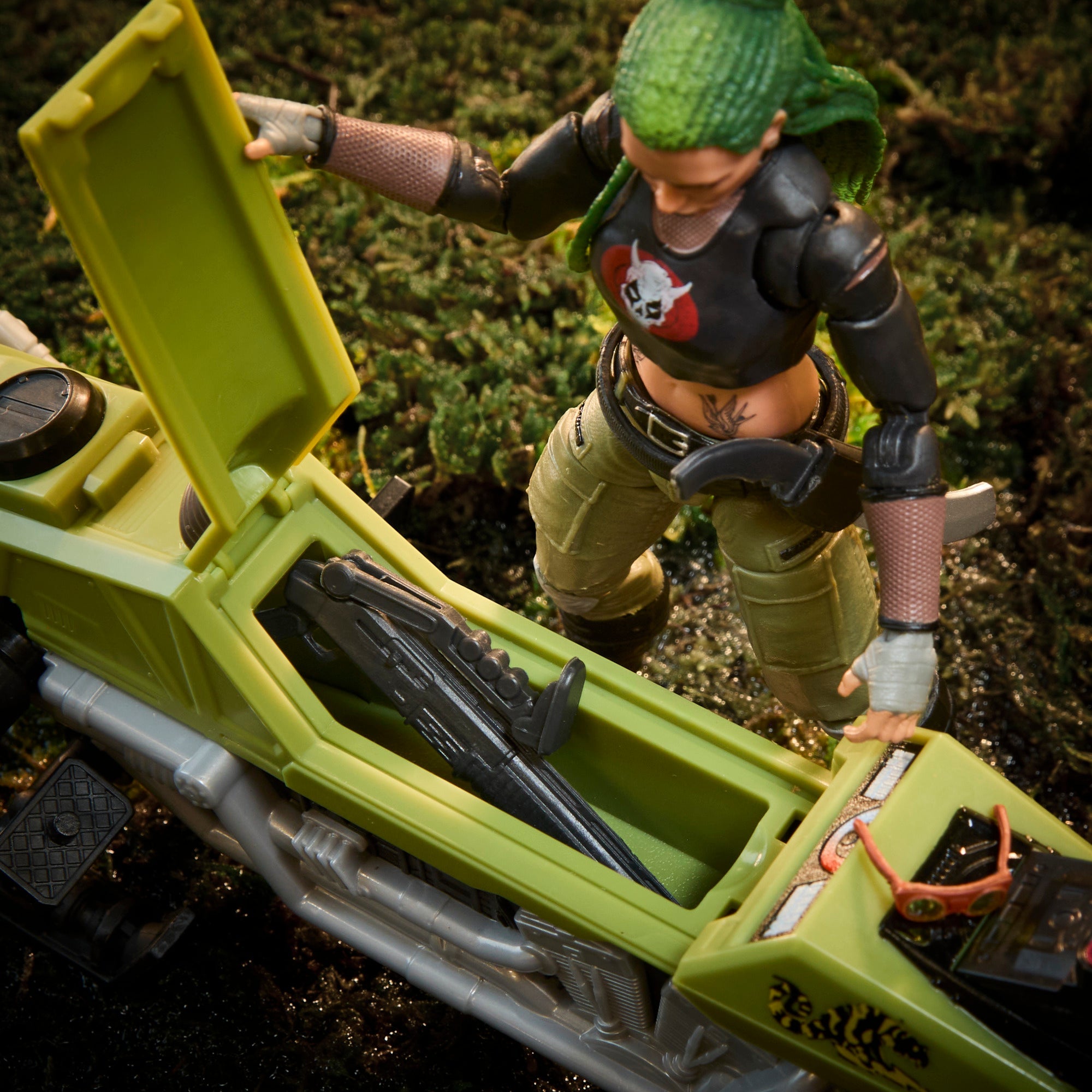 G.I. Joe Classified Series #194, Zanya and Dreadnok Chameleon (Swamp Skier)