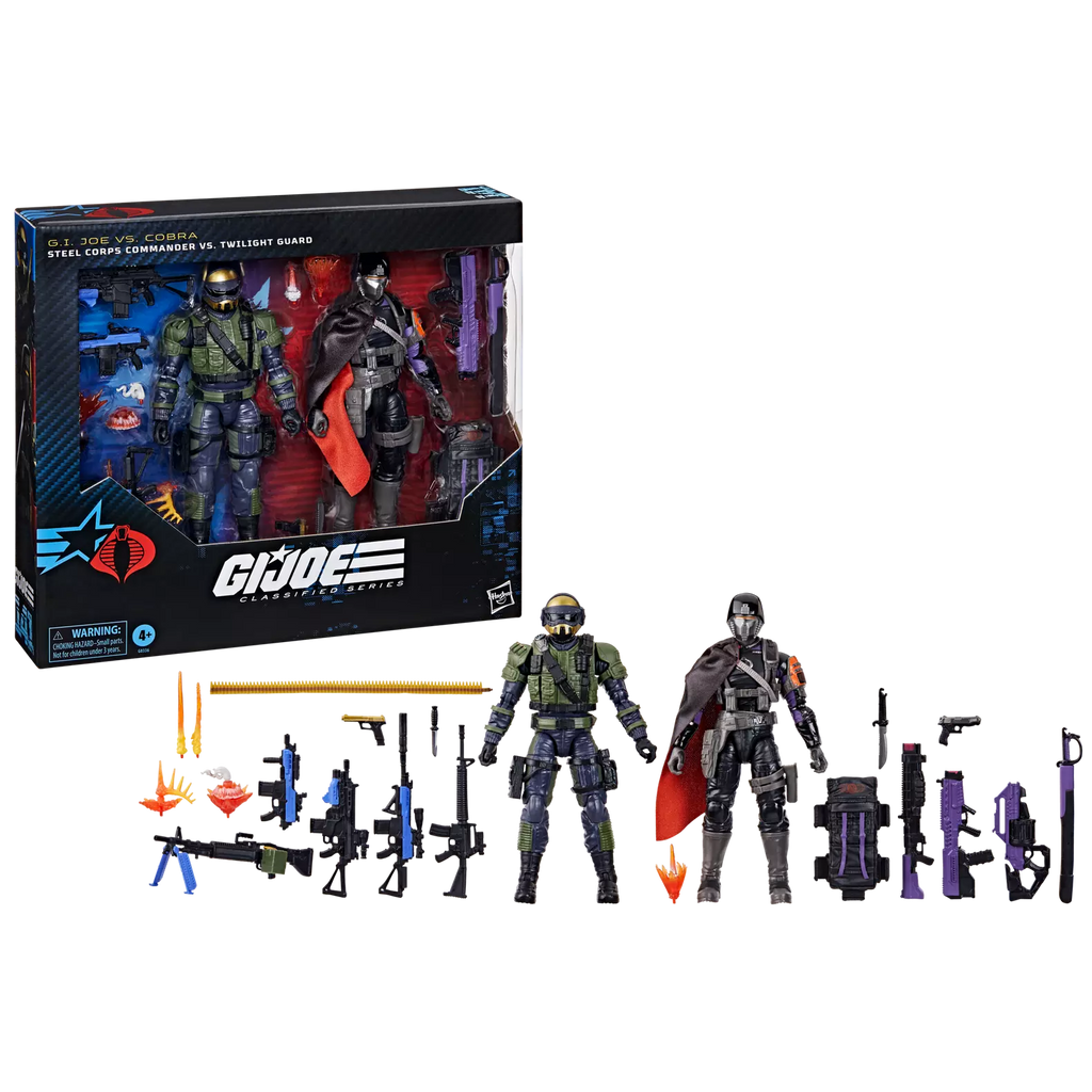 G.I. Joe Classified Series #141, Steel Corps Commander Vs. Twilight Guard