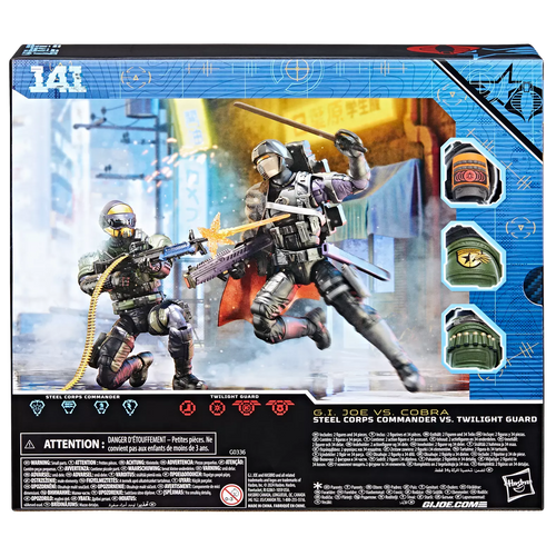 G.I. Joe Classified Series #141, Steel Corps Commander Vs. Twilight Guard