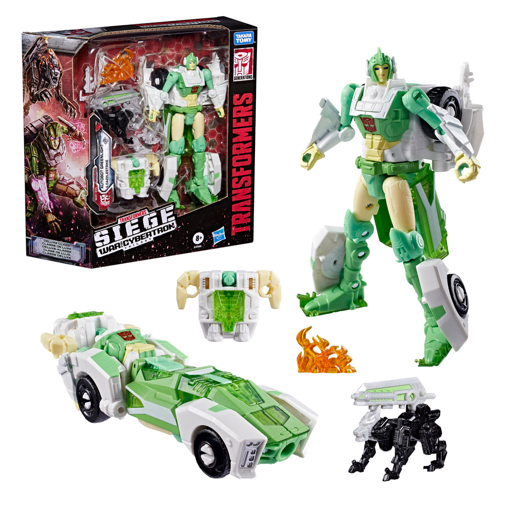 Transformers War for Cybertron: Siege Deluxe Class Autobot Greenlight PRE-ORDER