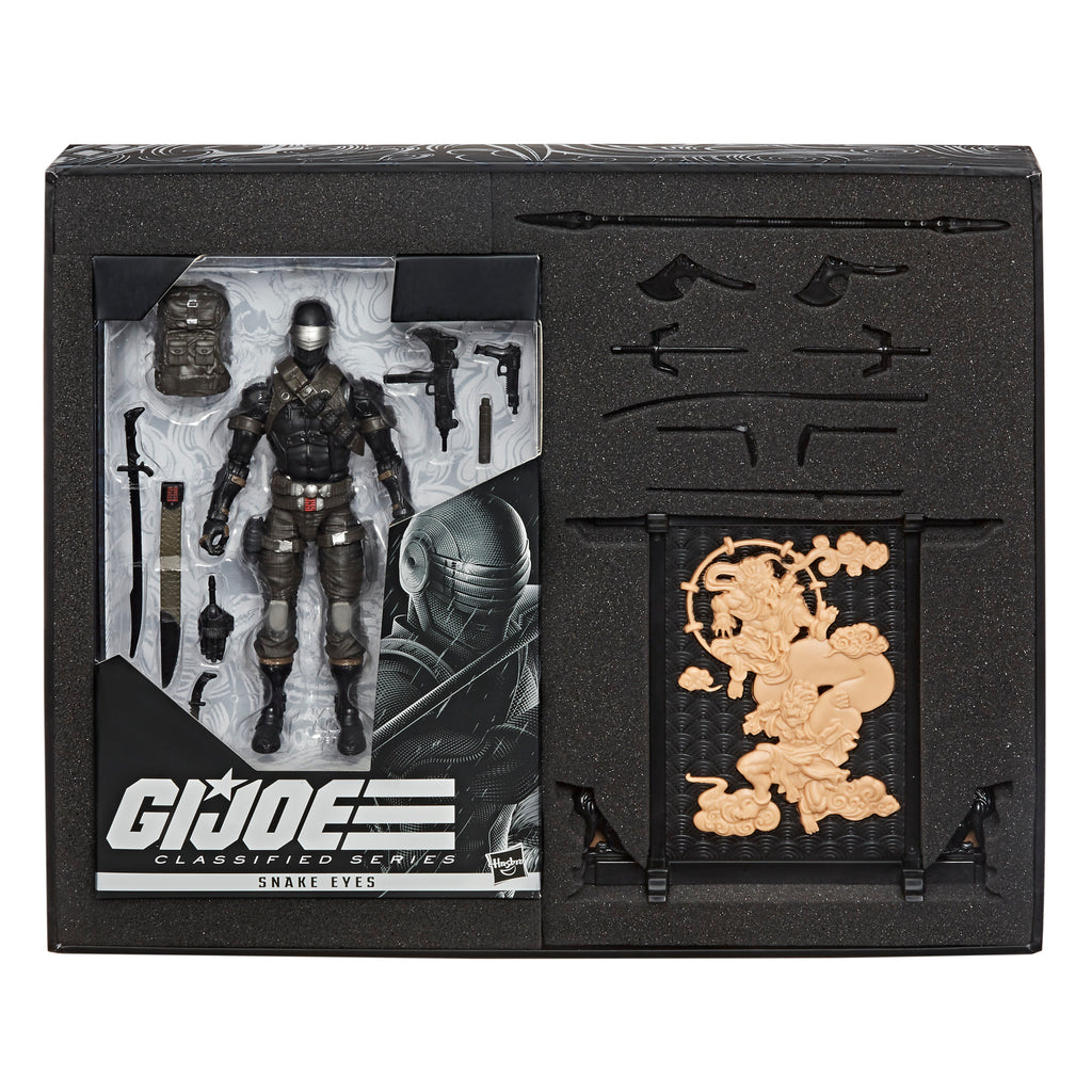 G.I. Joe Classified Series #00, Snake Eyes Deluxe Action Figure Hasbro Pulse Exclusive