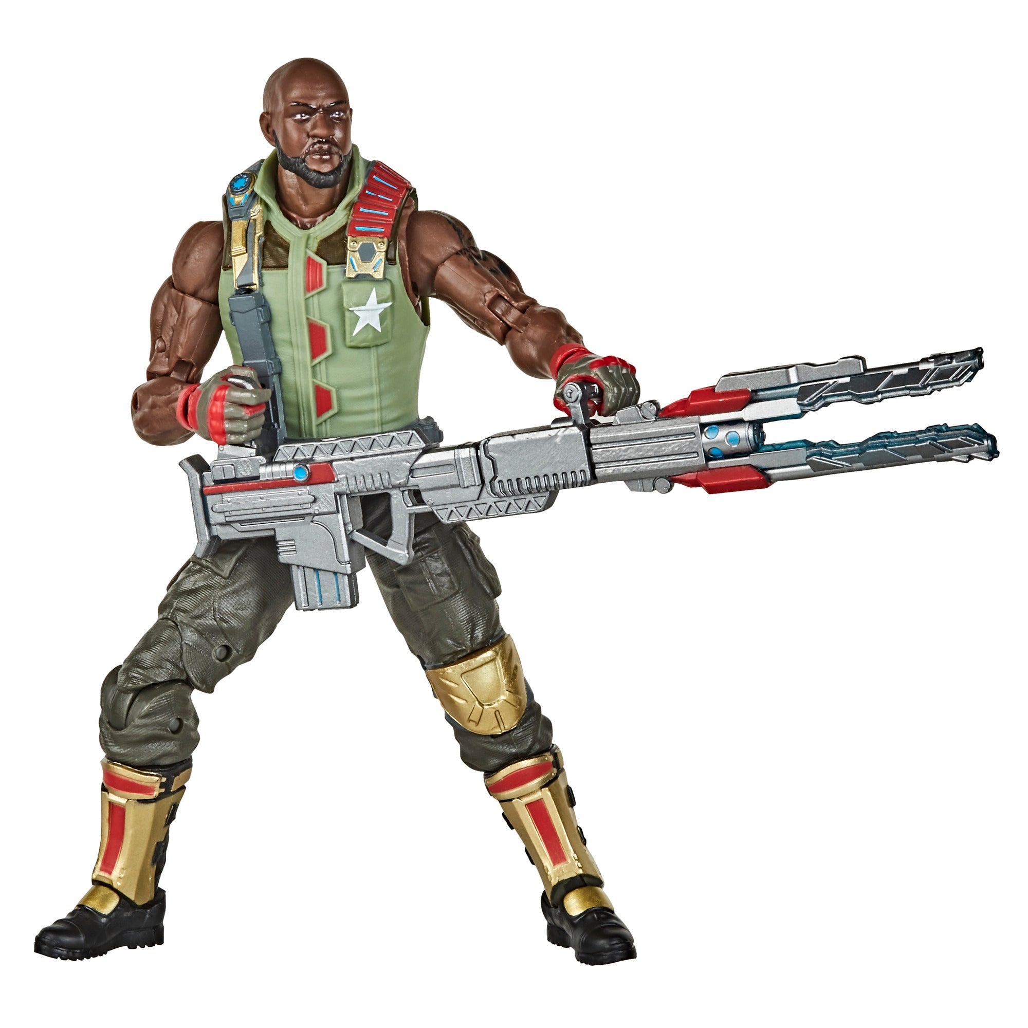 G.I. Joe Classified Series Roadblock Action Figure #01 Collectible Toy with Multiple Accessories
