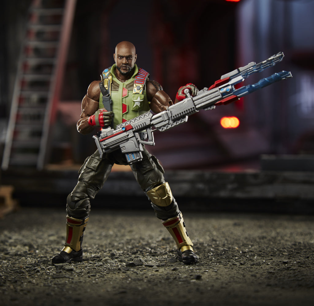 G.I. Joe Classified Series Roadblock Action Figure #01 Collectible Toy with Multiple Accessories