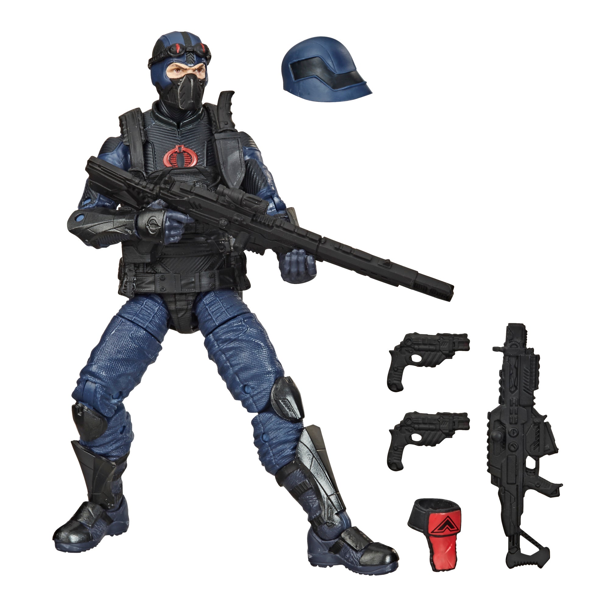 G.I. Joe Classified Series Special Missions: Cobra Island Cobra Trooper Action Figure #12 Collectible Toy with Multiple Accessories