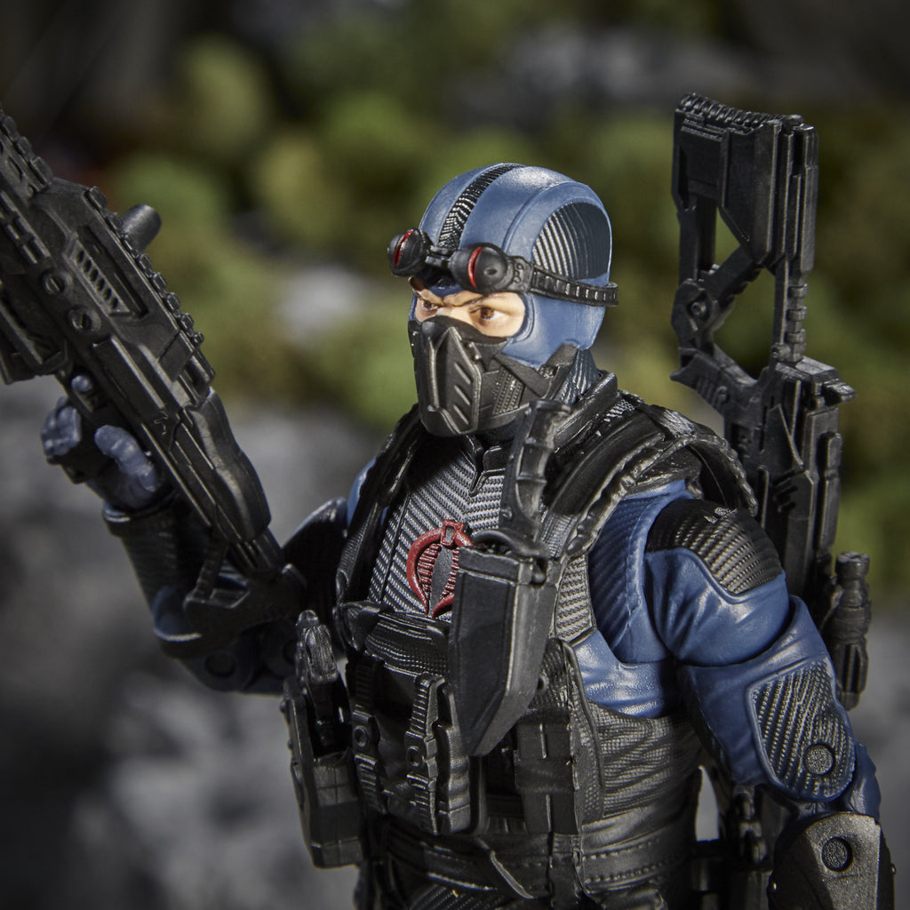 G.I. Joe Classified Series Special Missions: Cobra Island Cobra Trooper Action Figure #12 Collectible Toy with Multiple Accessories