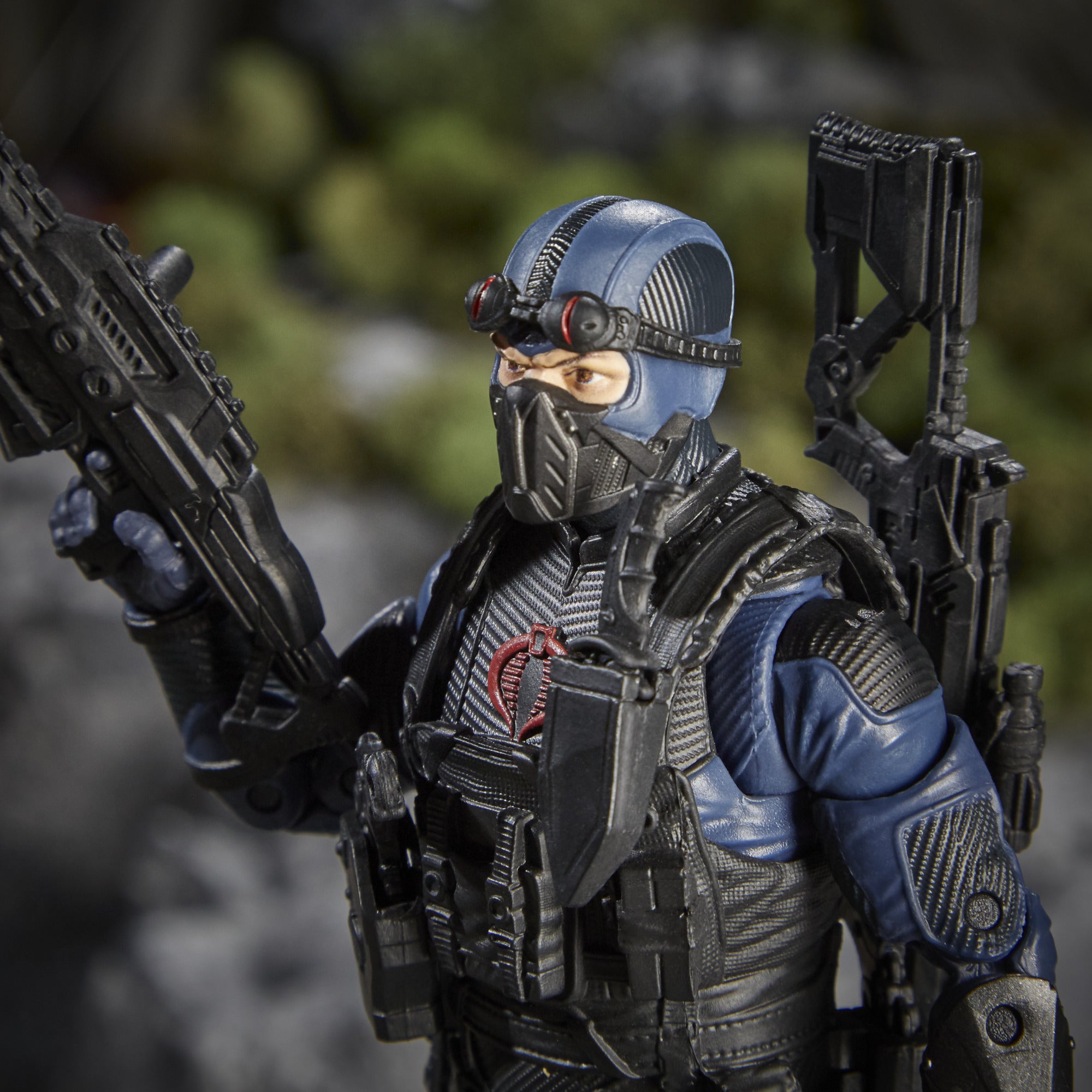 G.I. Joe Classified Series Special Missions: Cobra Island Cobra Trooper Action Figure #12 Collectible Toy with Multiple Accessories