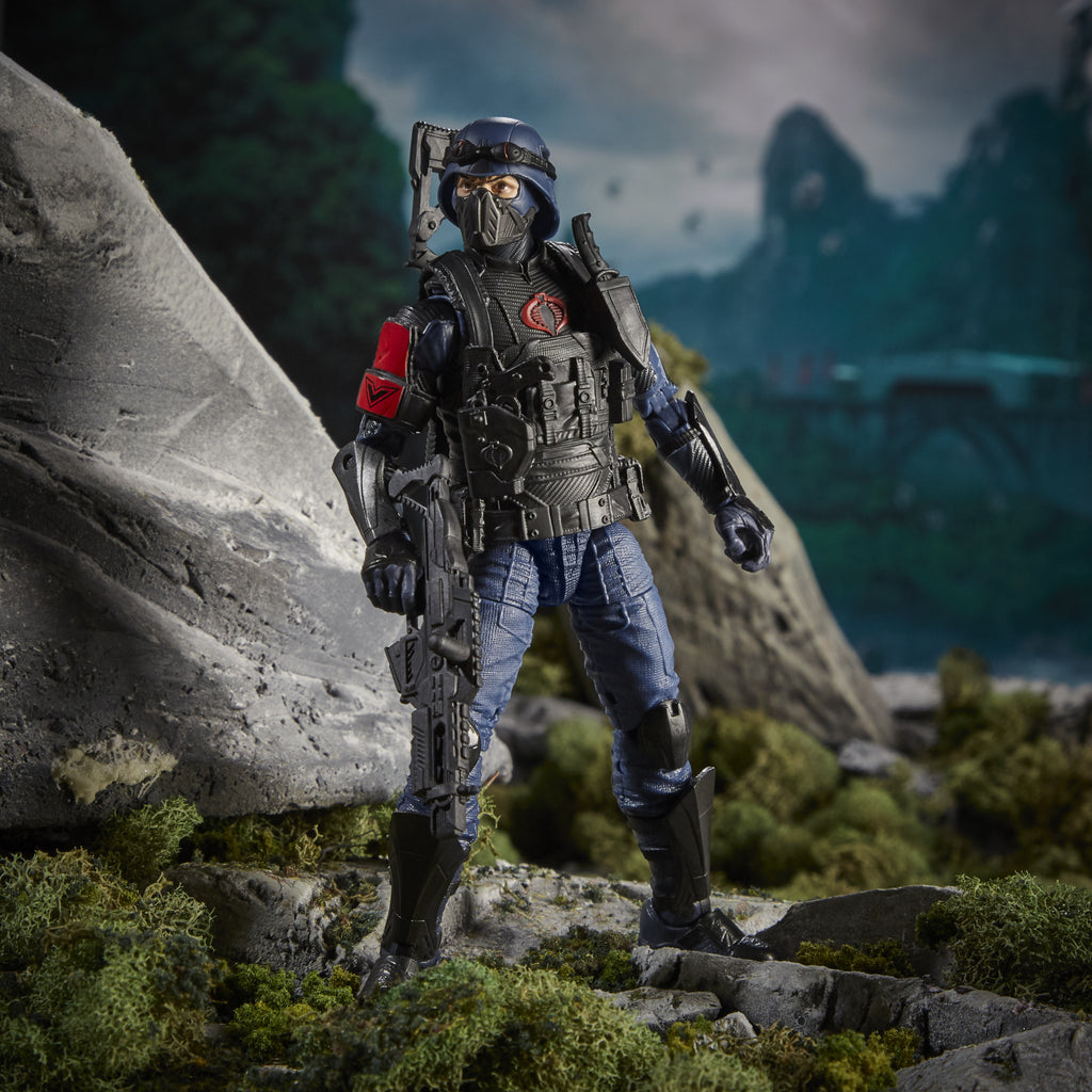 G.I. Joe Classified Series Special Missions: Cobra Island Cobra Trooper Action Figure #12 Collectible Toy with Multiple Accessories