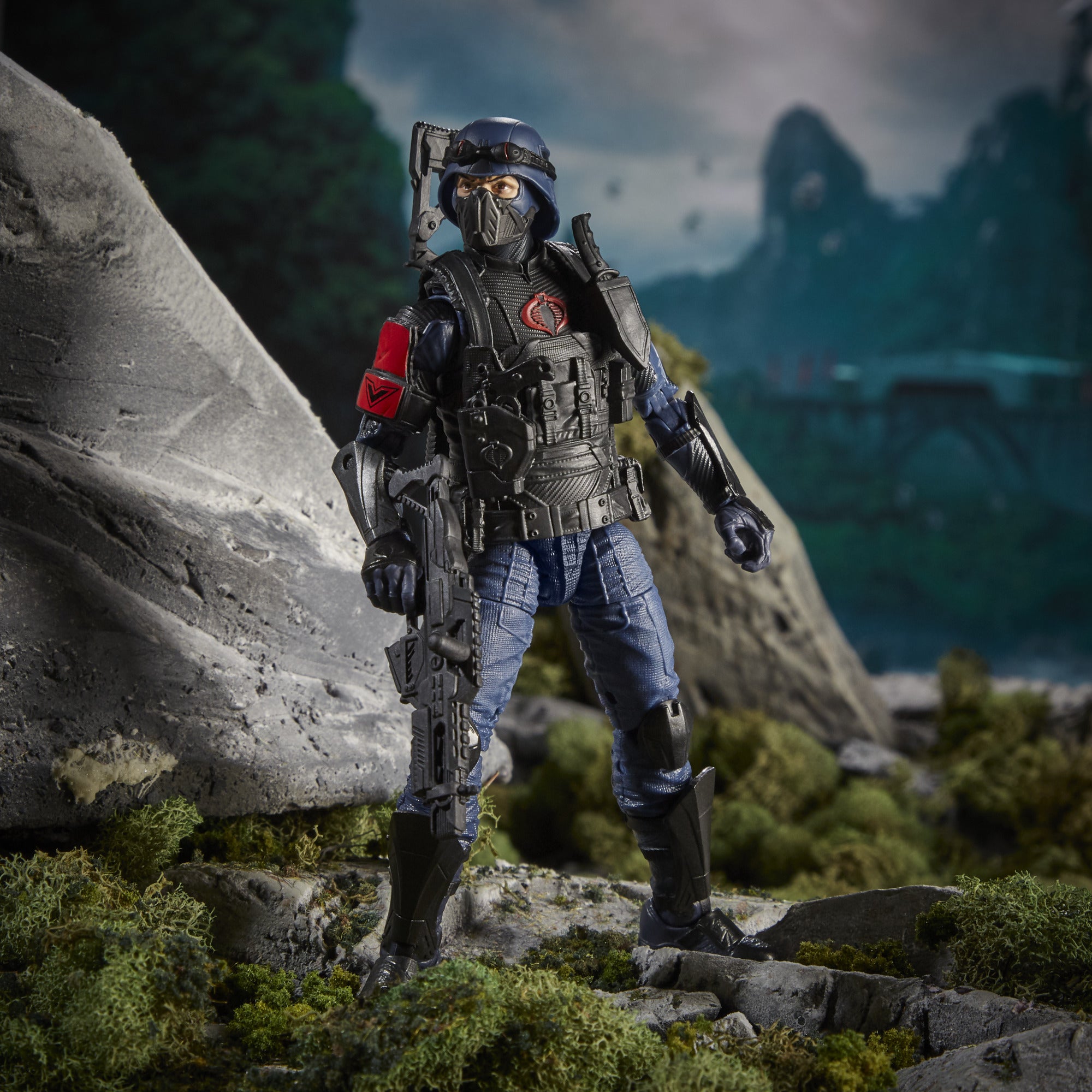 G.I. Joe Classified Series Special Missions: Cobra Island Cobra Trooper Action Figure #12 Collectible Toy with Multiple Accessories