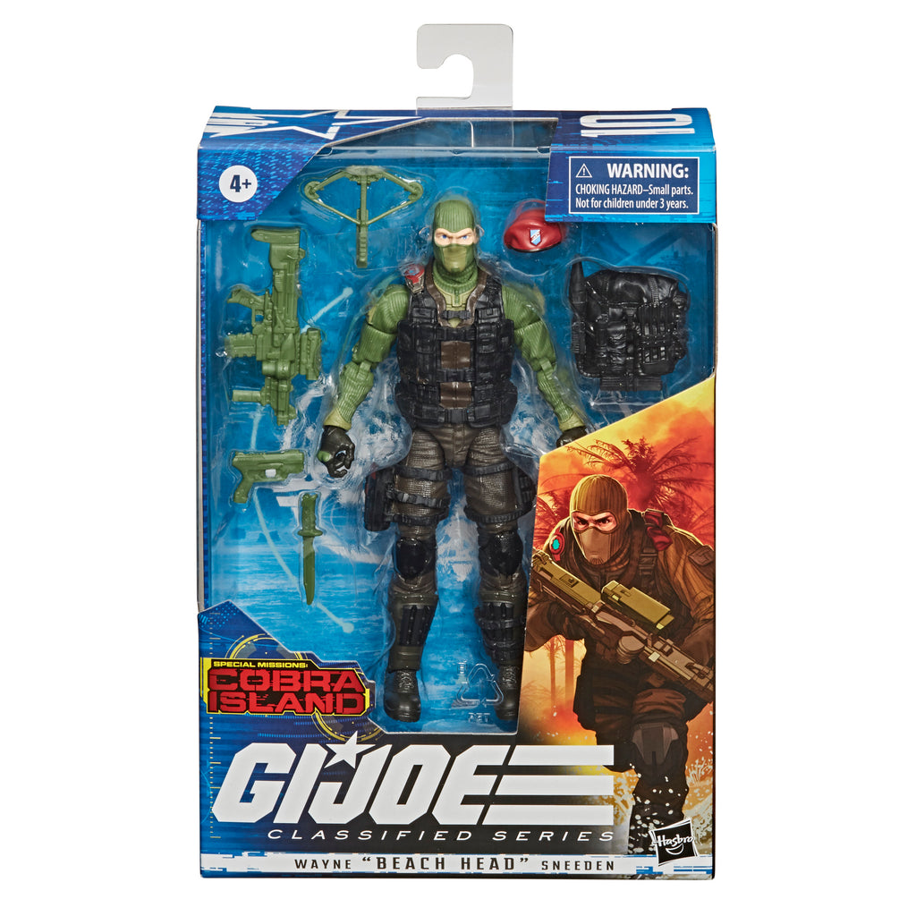 G.I. Joe Classified Series Special Missions: Cobra Island Wayne "Beach Head" Sneeden Action Figure #10