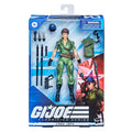 G.I. Joe Classified Series Lady Jaye box packaging front view with custom Scott Fischer art