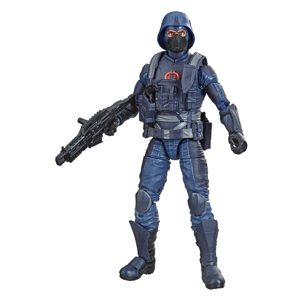 G.I. Joe Classified Series Cobra Infantry figure on white background with rifle