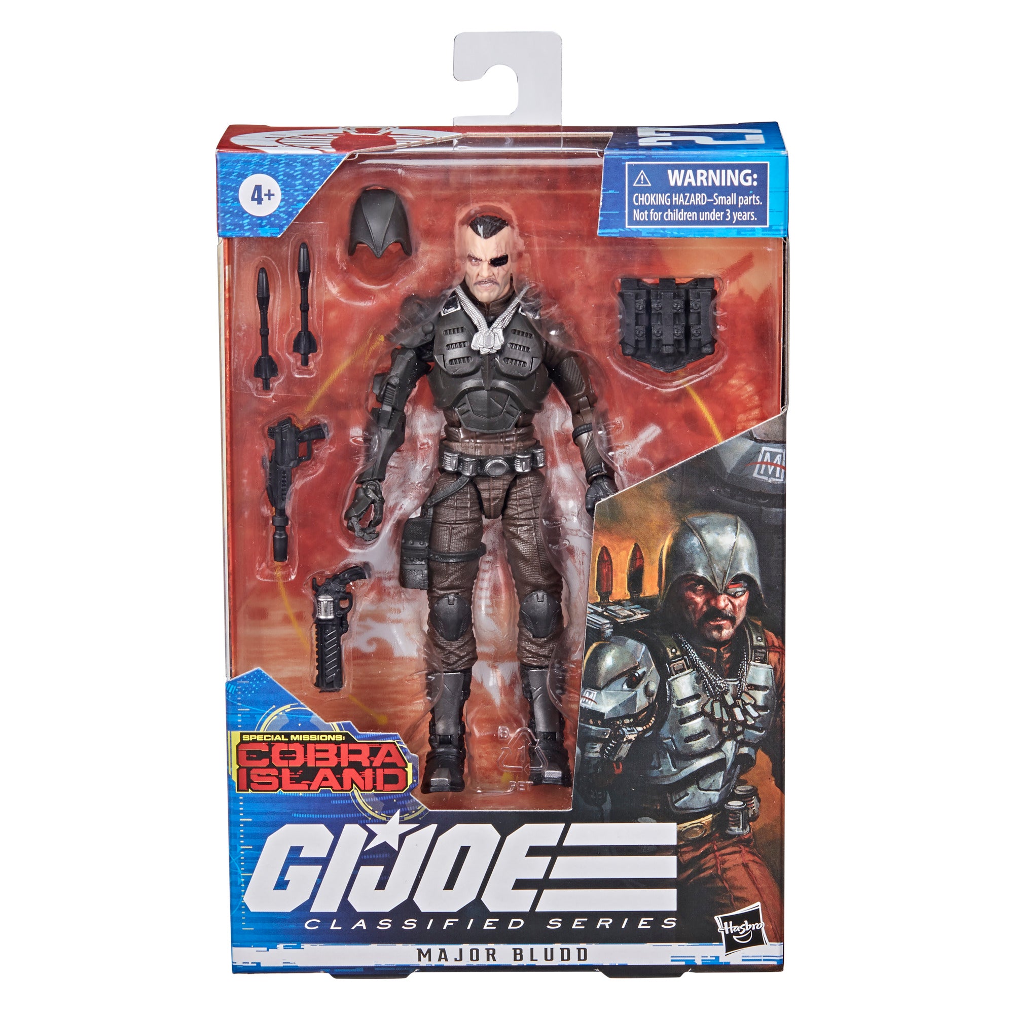 G.I. Joe Classified Series Major Bludd Special Missions Cobra Island box packaging front view