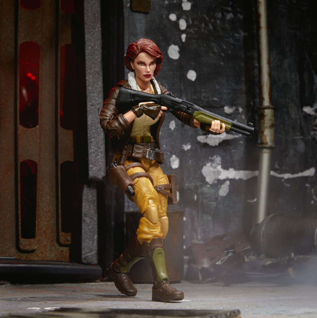 G.I. Joe Classified Series Cover Girl industrial diorama action pose PHOBOS 012