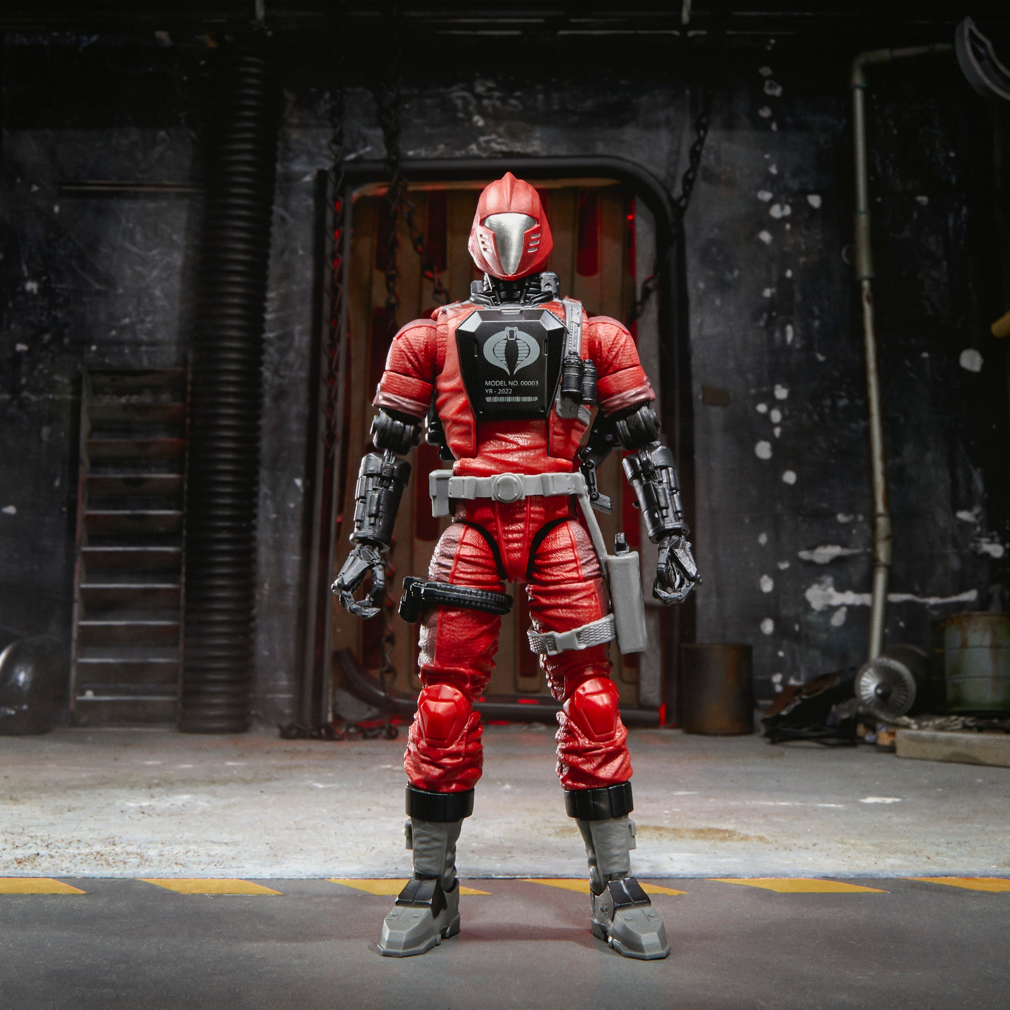 G.I. Joe Classified Series #60, CRIMSON B.A.T. Action Figure