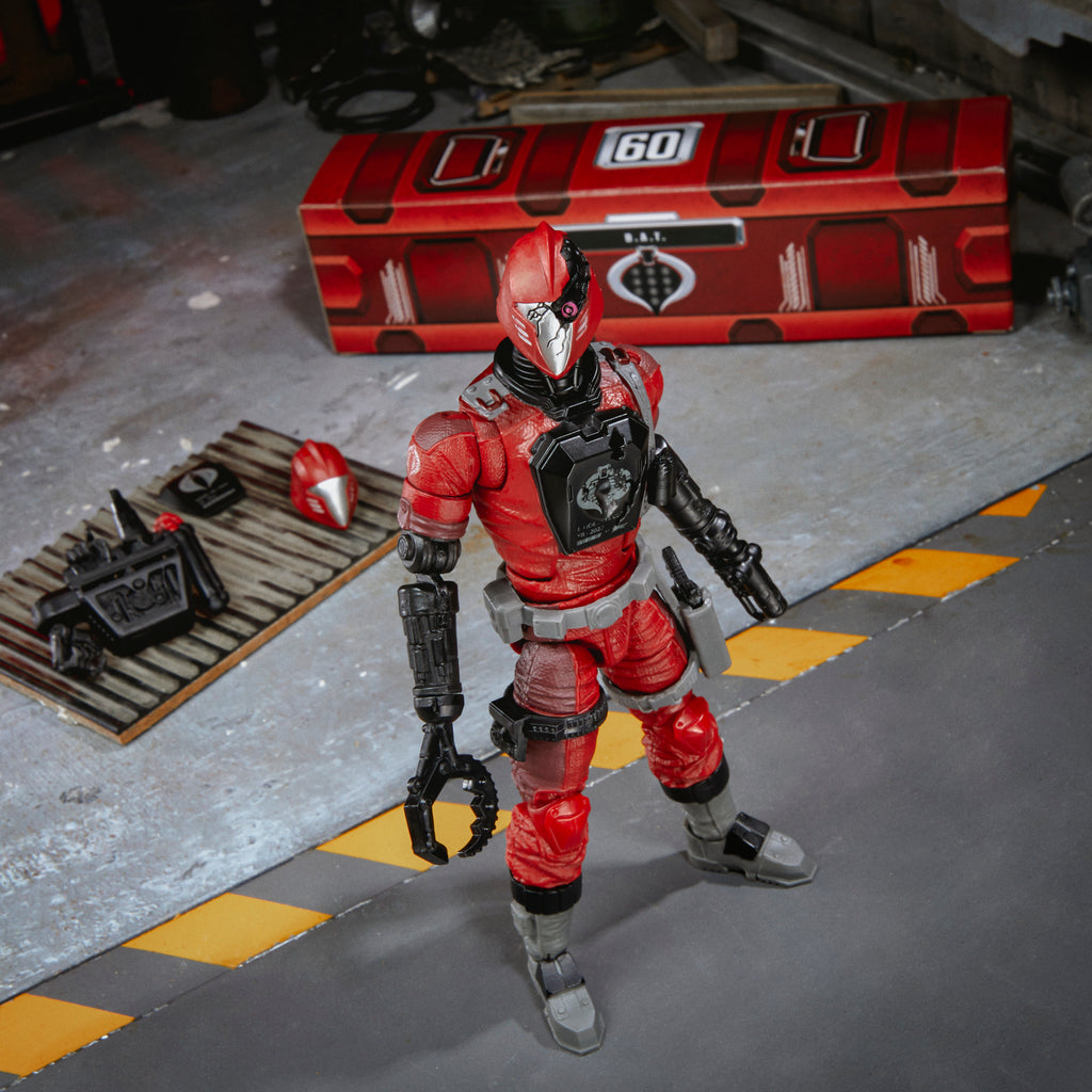 G.I. Joe Classified Series #60, CRIMSON B.A.T. Action Figure