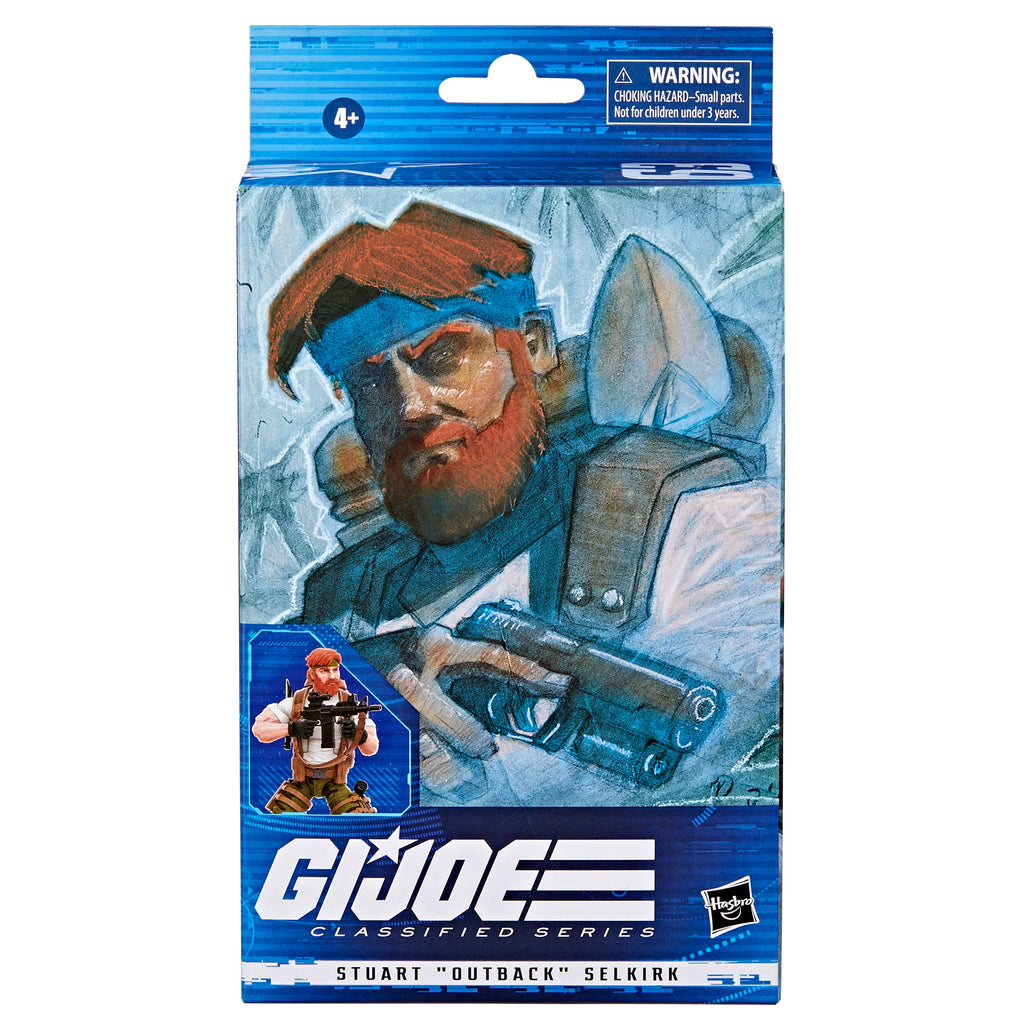 G.I. Joe Classified Series #63, Stuart "Outback" Selkirk Action Figure
