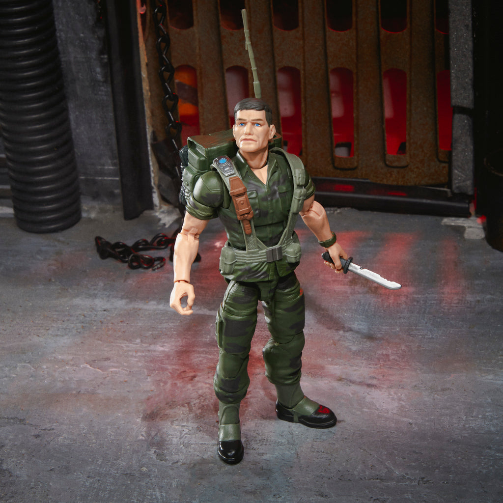 G.I. Joe Classified Series Falcon industrial diorama action pose MIMAS 037