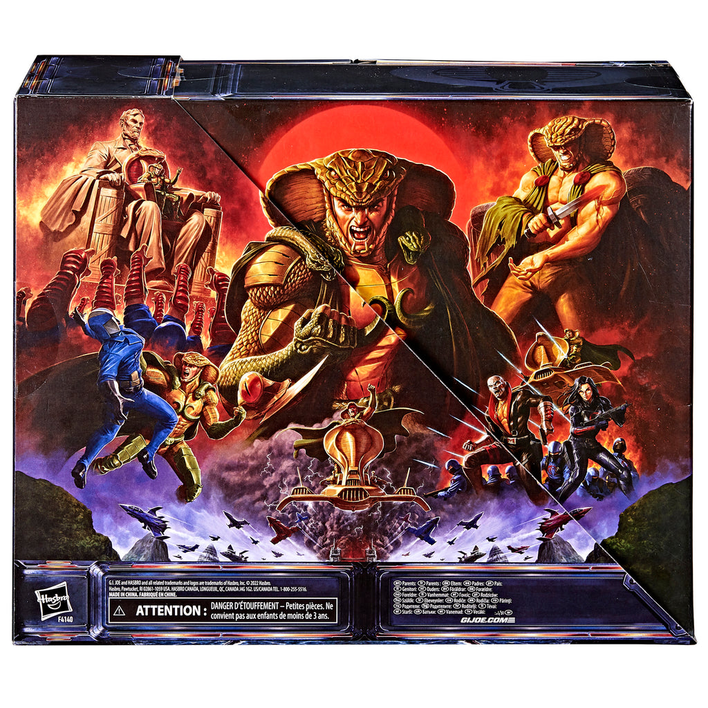 G.I. Joe Classified Series Serpentor & Air Chariot