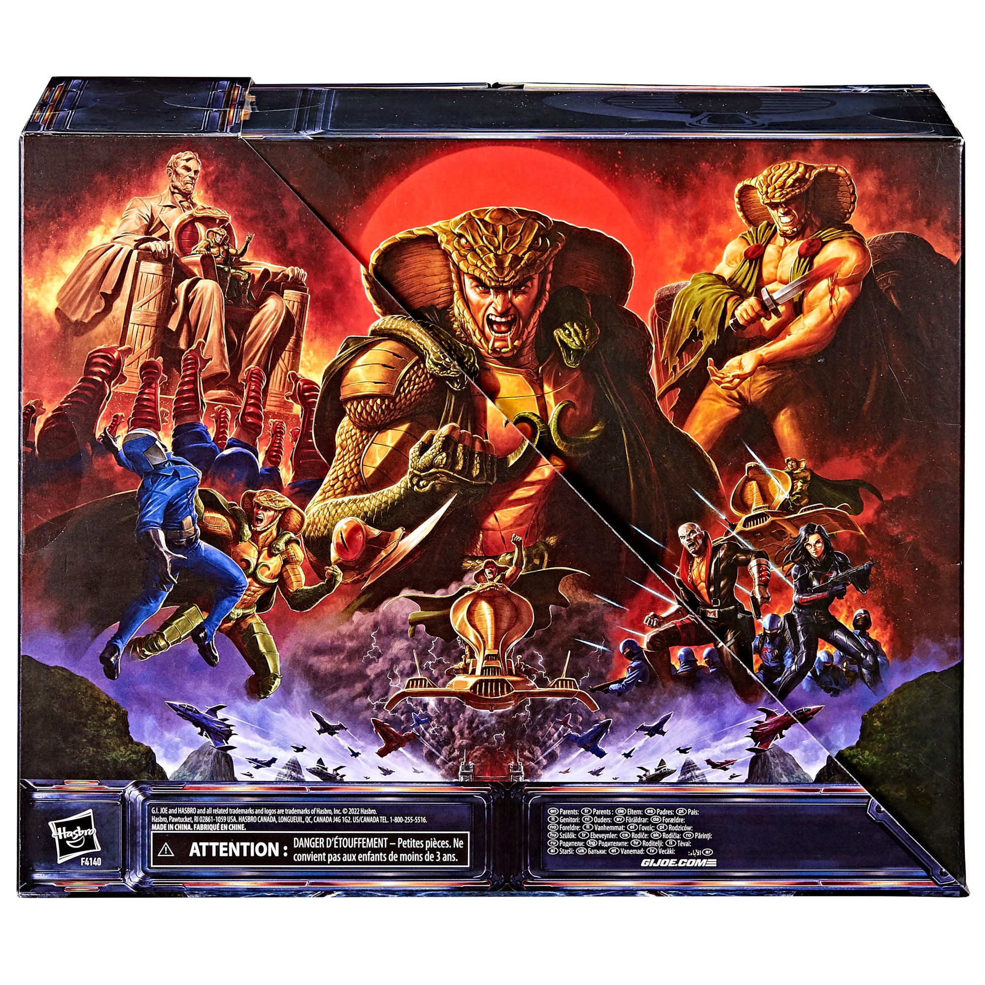 G.I. Joe Classified Series Serpentor & Air Chariot