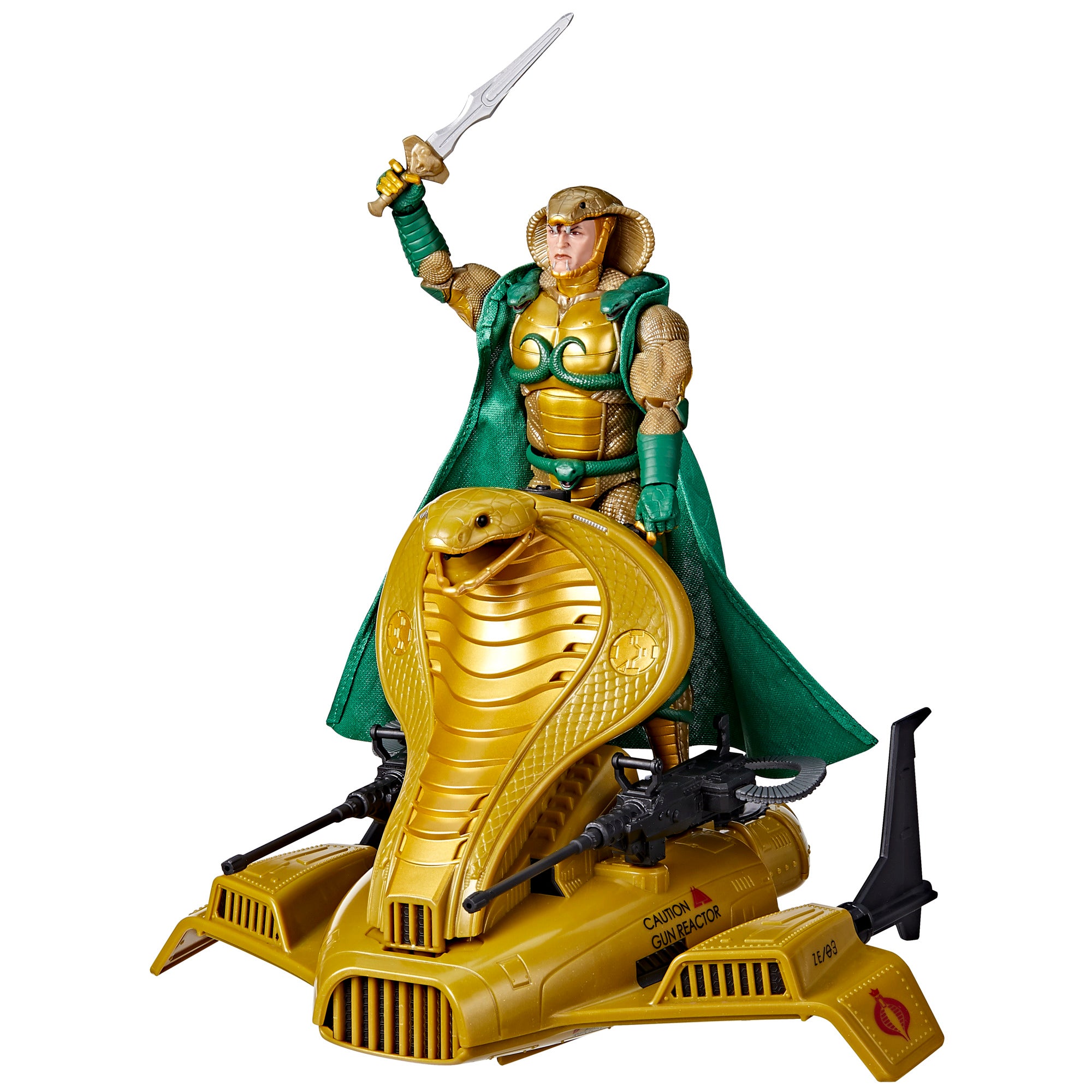 G.I. Joe Classified Series Serpentor & Air Chariot