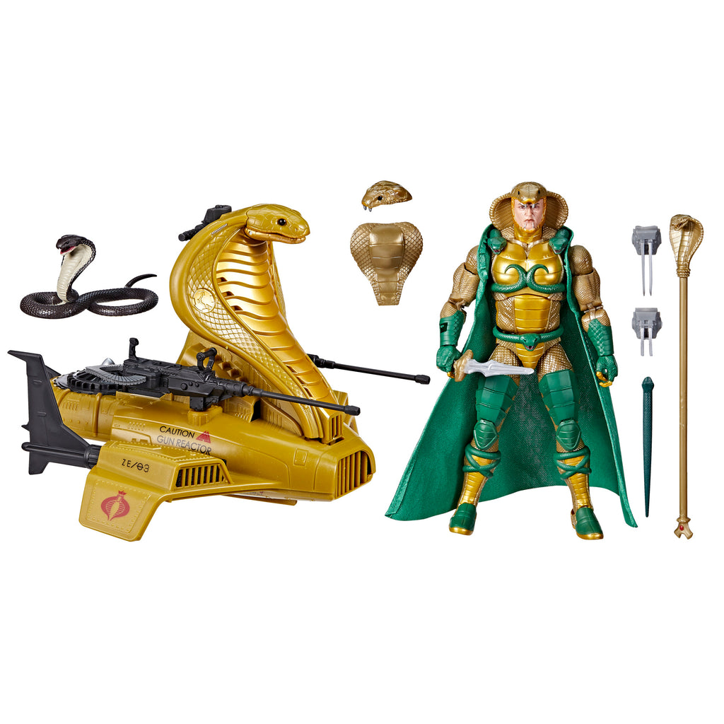G.I. Joe Classified Series Serpentor & Air Chariot