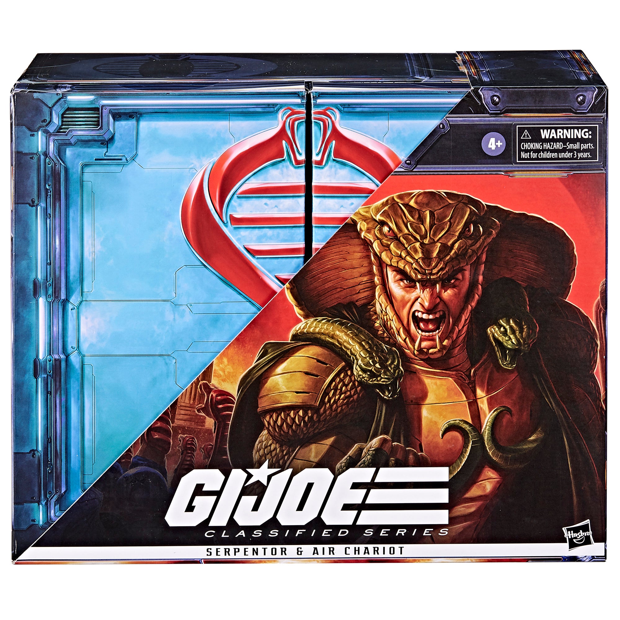 G.I. Joe Classified Series Serpentor & Air Chariot