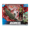 G.I. Joe Classified Series Croc Master & Fiona box packaging front view with Luke Preece art showing Croc Master, Fiona, and all accessories