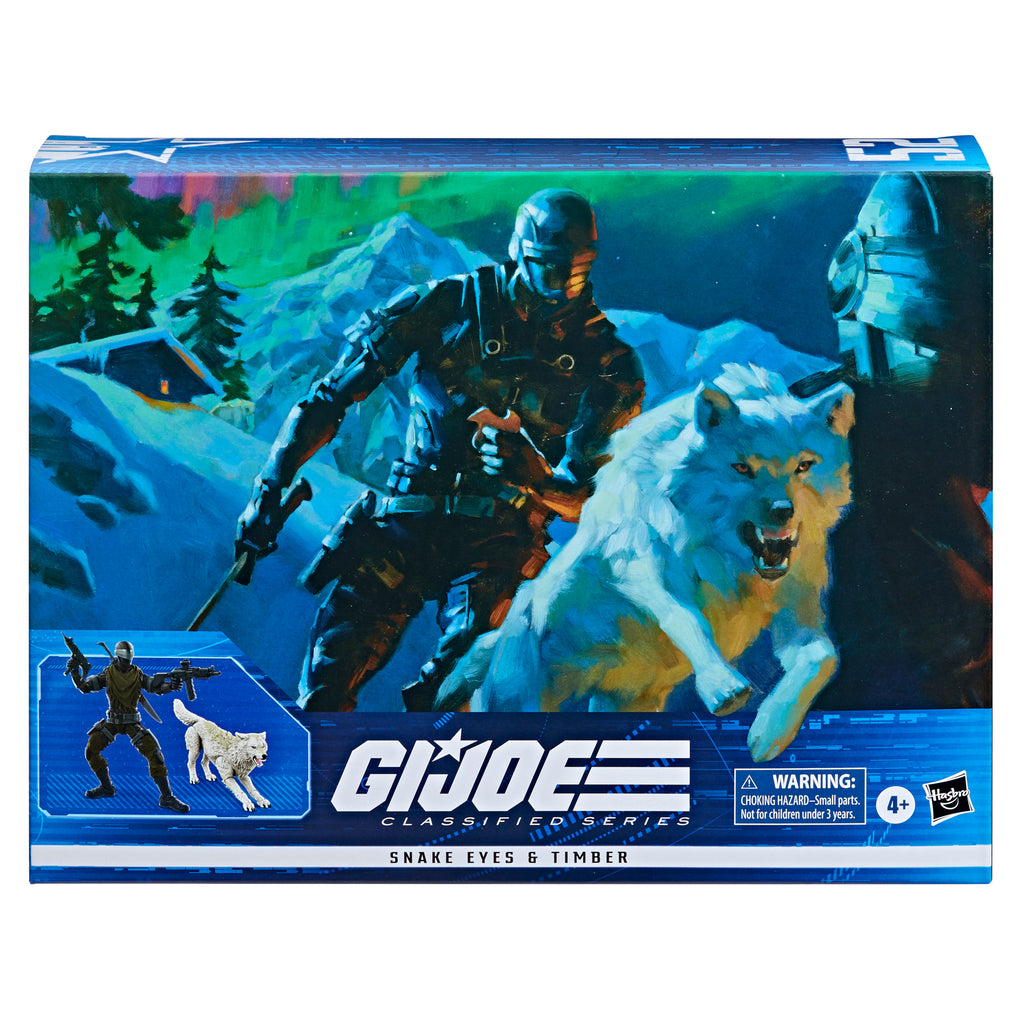 G.I. Joe Classified Series #52, Snake Eyes & Timber Action Figures