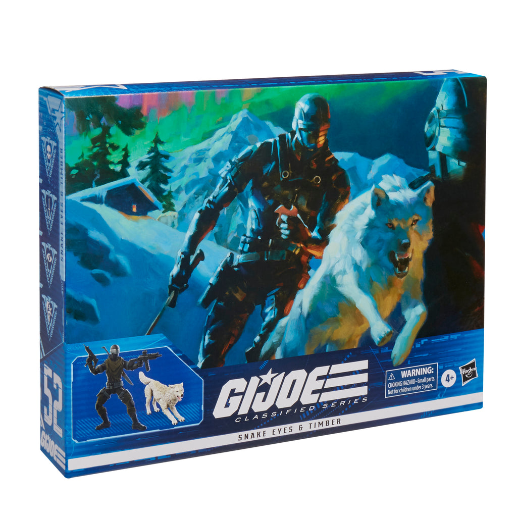 G.I. Joe Classified Series #52, Snake Eyes & Timber Action Figures