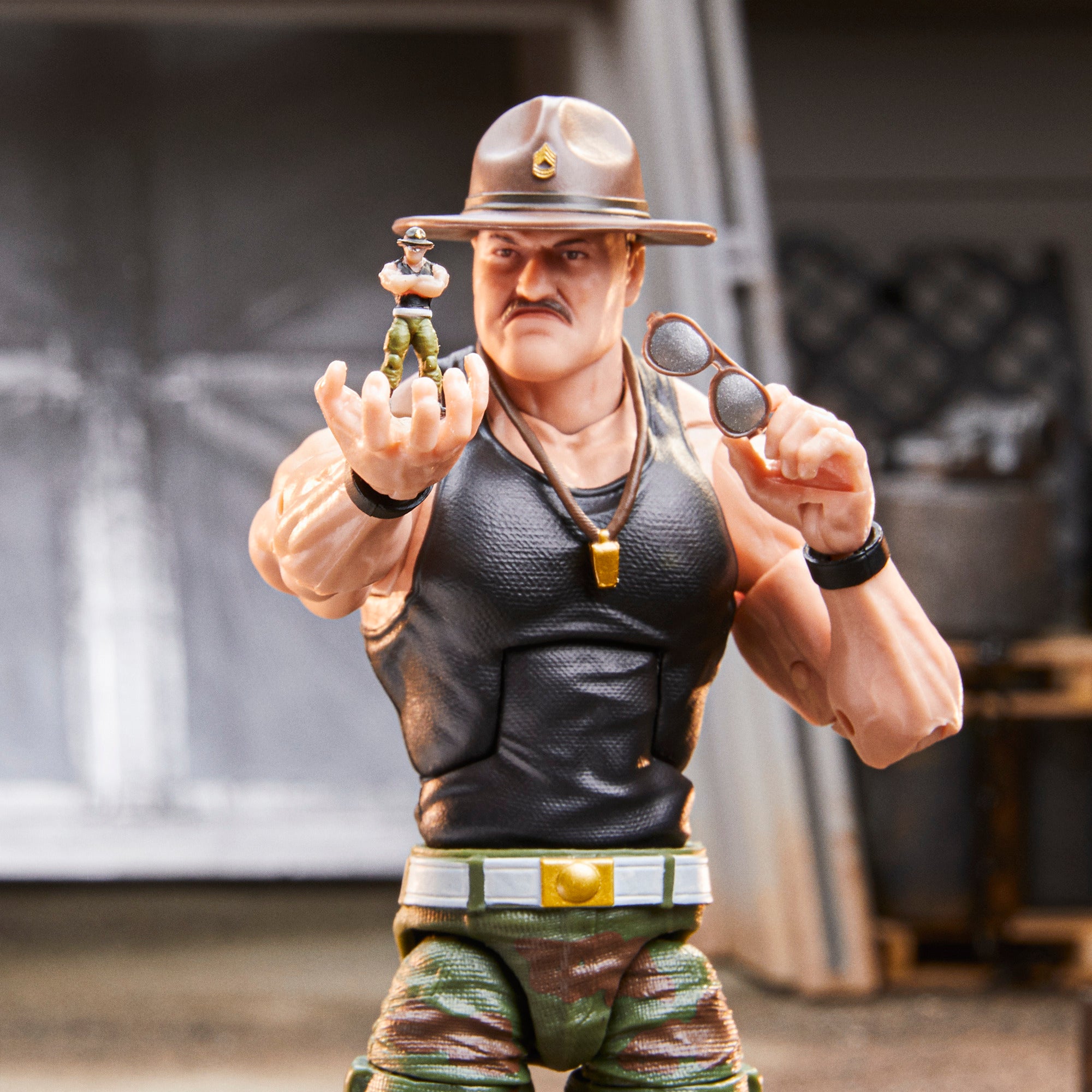 G.I. Joe Classified Series #53 Sgt. Slaughter diorama shot 017