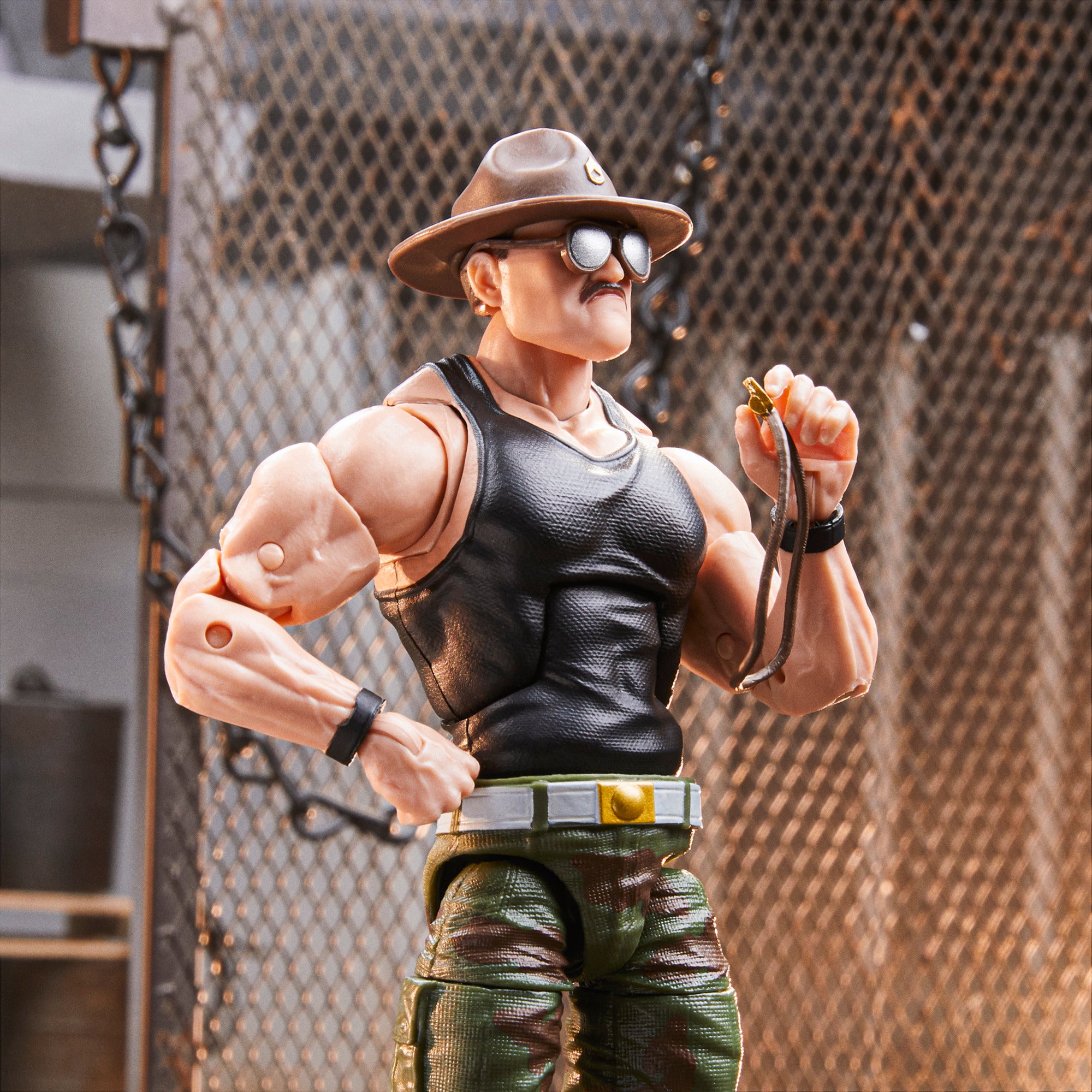 G.I. Joe Classified Series #53 Sgt. Slaughter diorama shot 021