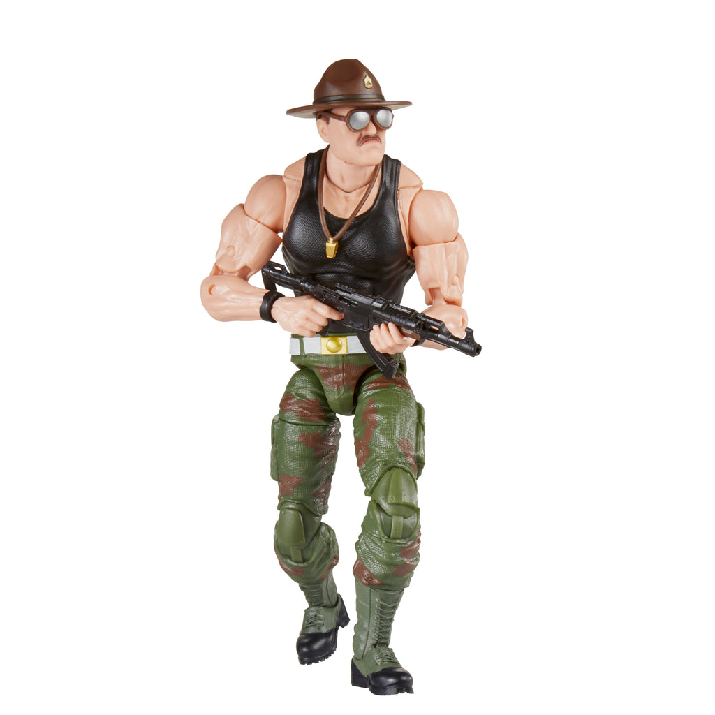 G.I. Joe Classified Series #53 Sgt. Slaughter product shot 545 action pose with baton