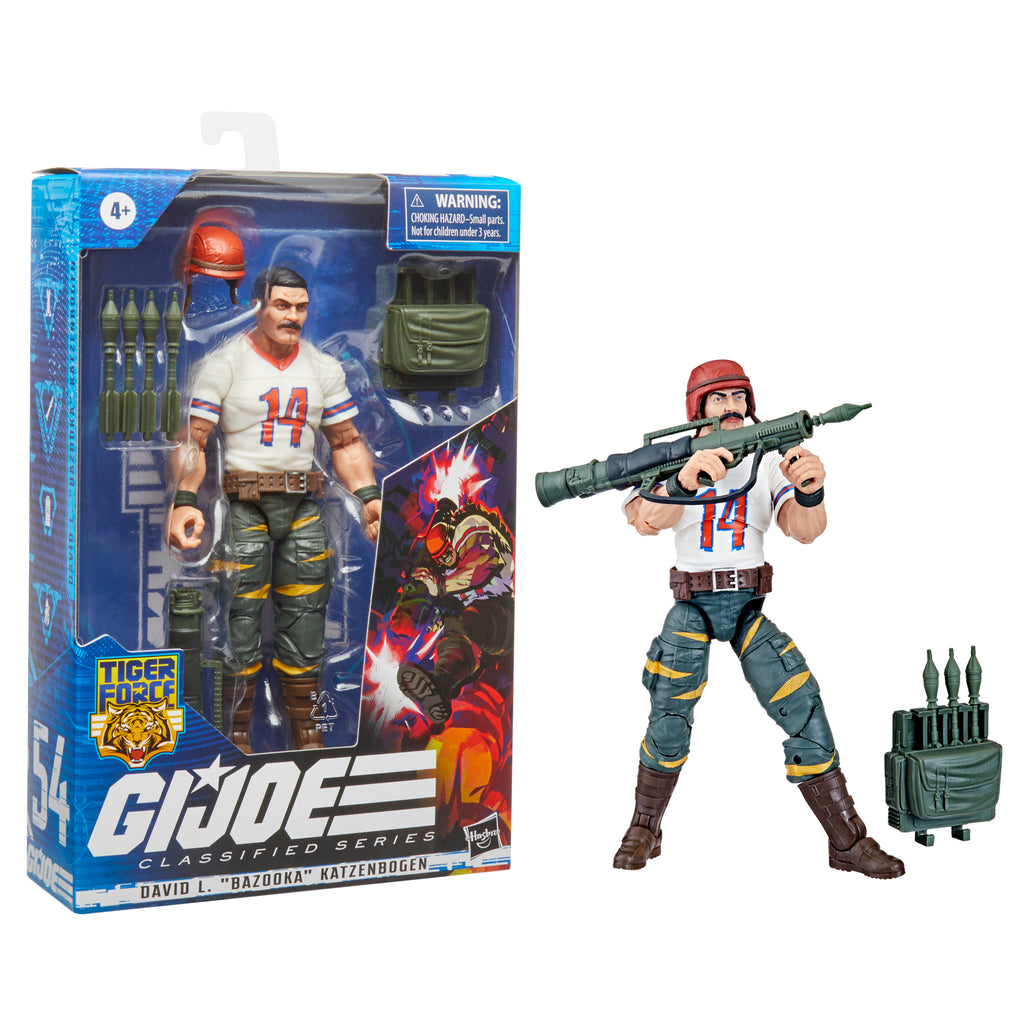 G.I. Joe Classified Series #54, Tiger Force David L. "Bazooka" Katzenbogen