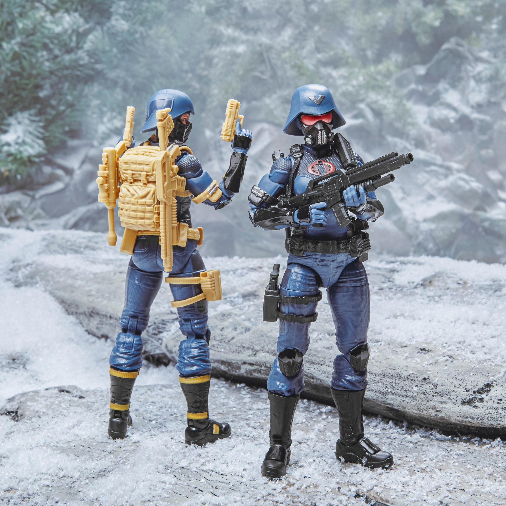 G.I. Joe Classified Series Cobra Valkyries arctic diorama action pose ORWELL DLX 316