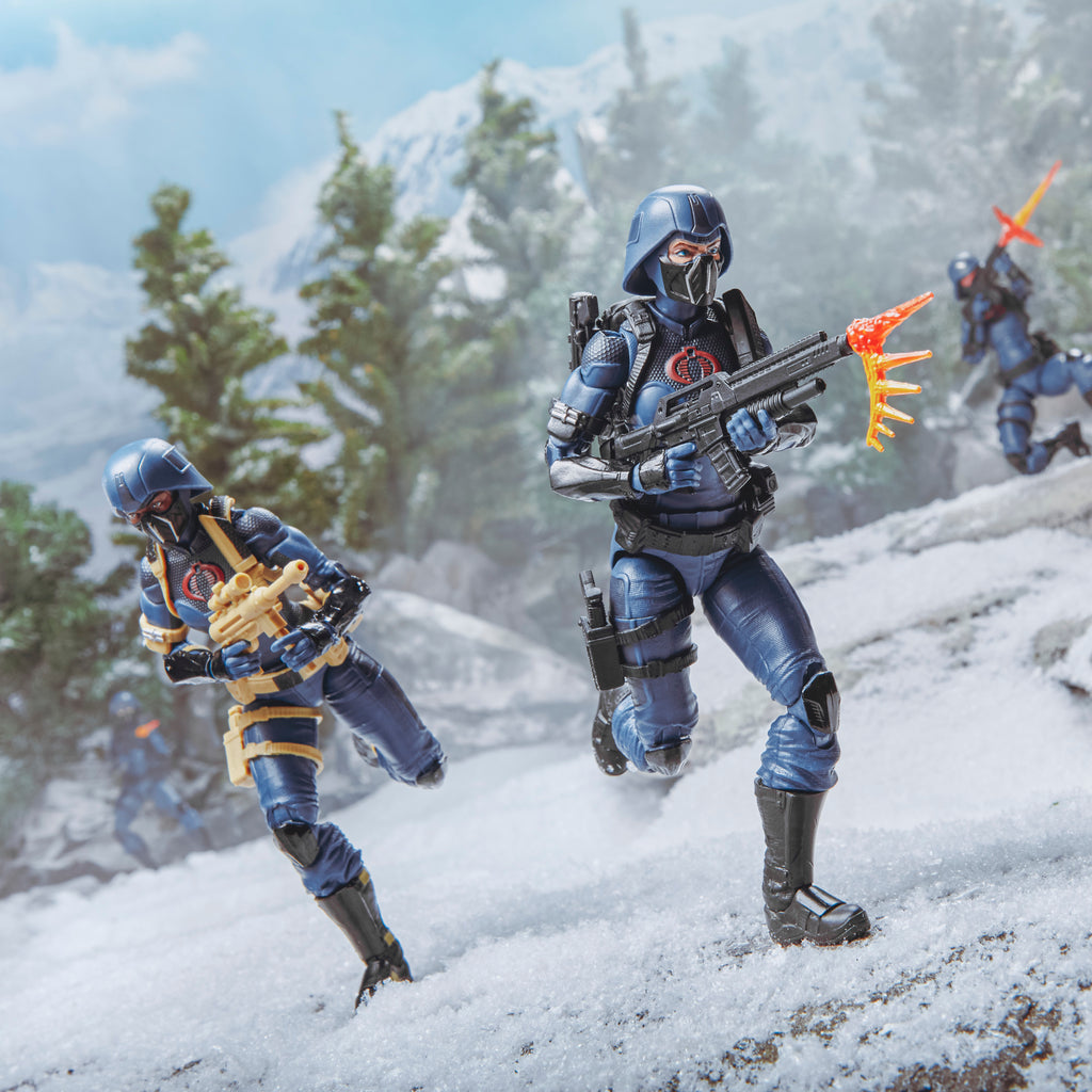 G.I. Joe Classified Series Cobra Valkyries arctic diorama action pose ORWELL DLX 335