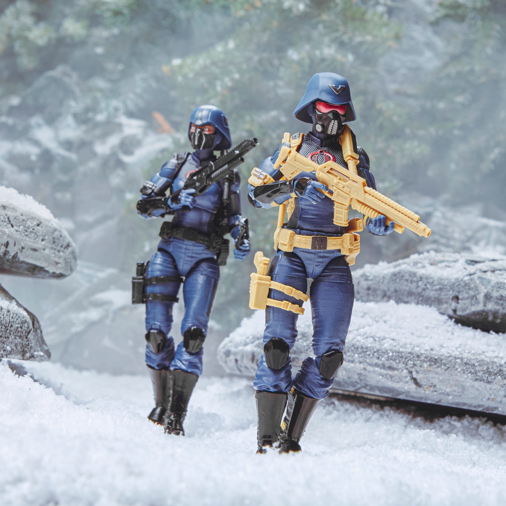G.I. Joe Classified Series Cobra Valkyries arctic diorama action pose ORWELL DLX 342