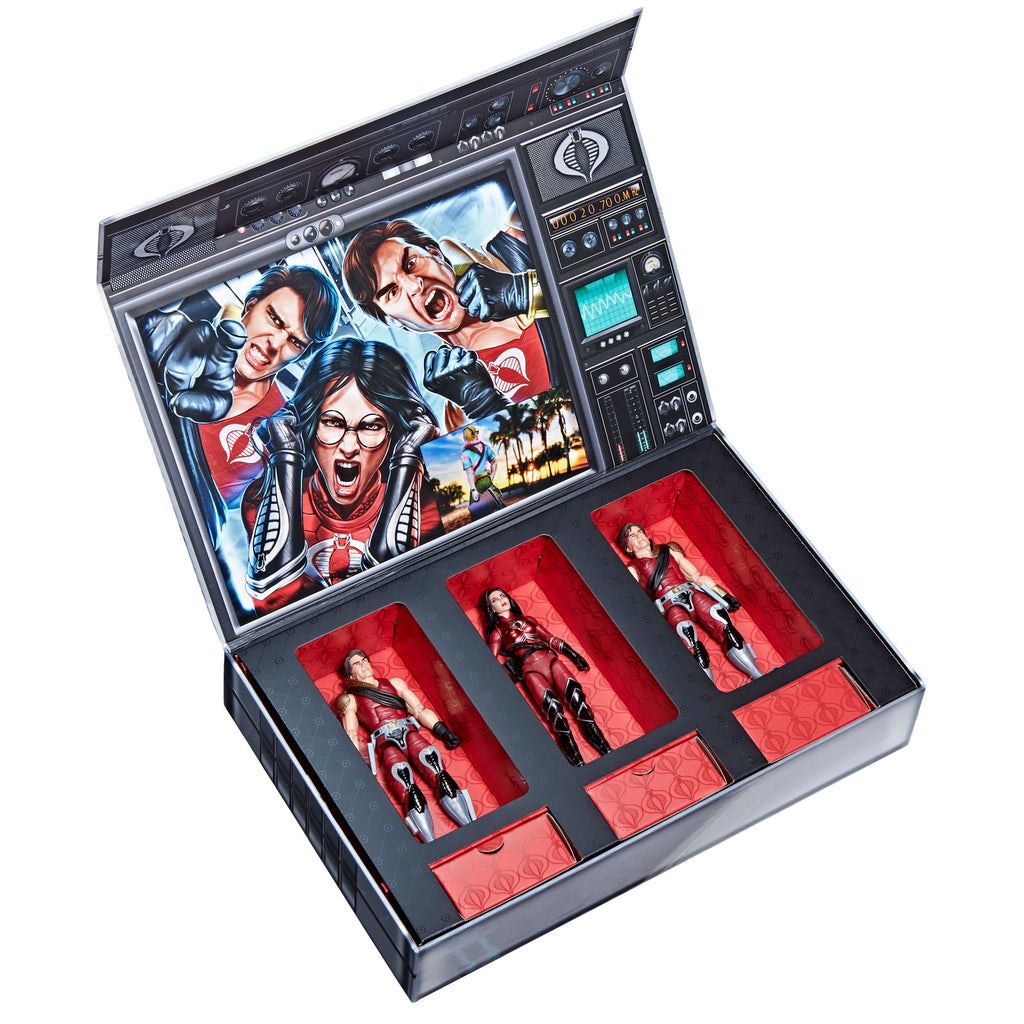 G.I. Joe Classified Series #82 Crimson Strike Team 3-Pack (Tomax, Baroness, Xamot)