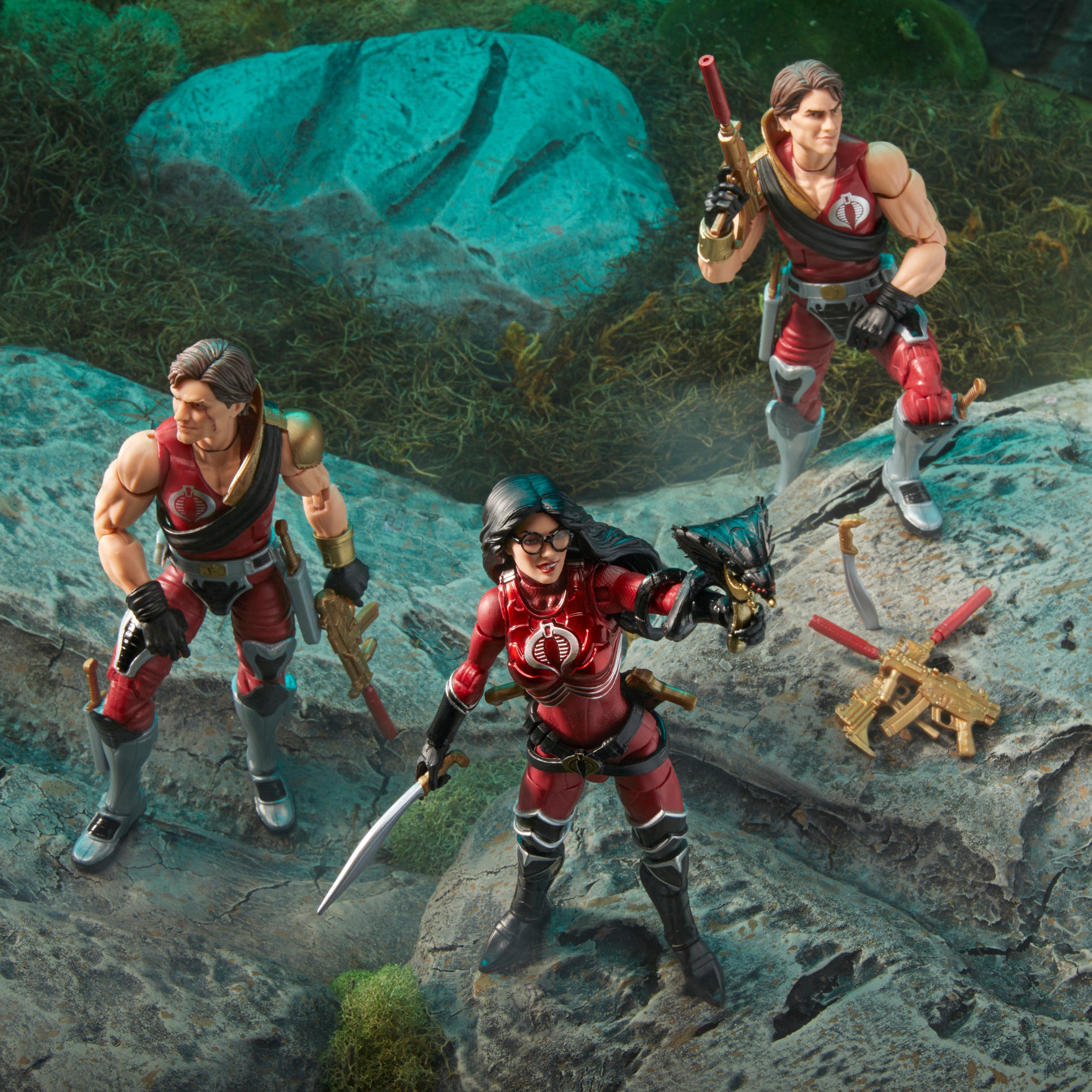 G.I. Joe Classified Series #82 Crimson Strike Team 3-Pack (Tomax, Baroness, Xamot)