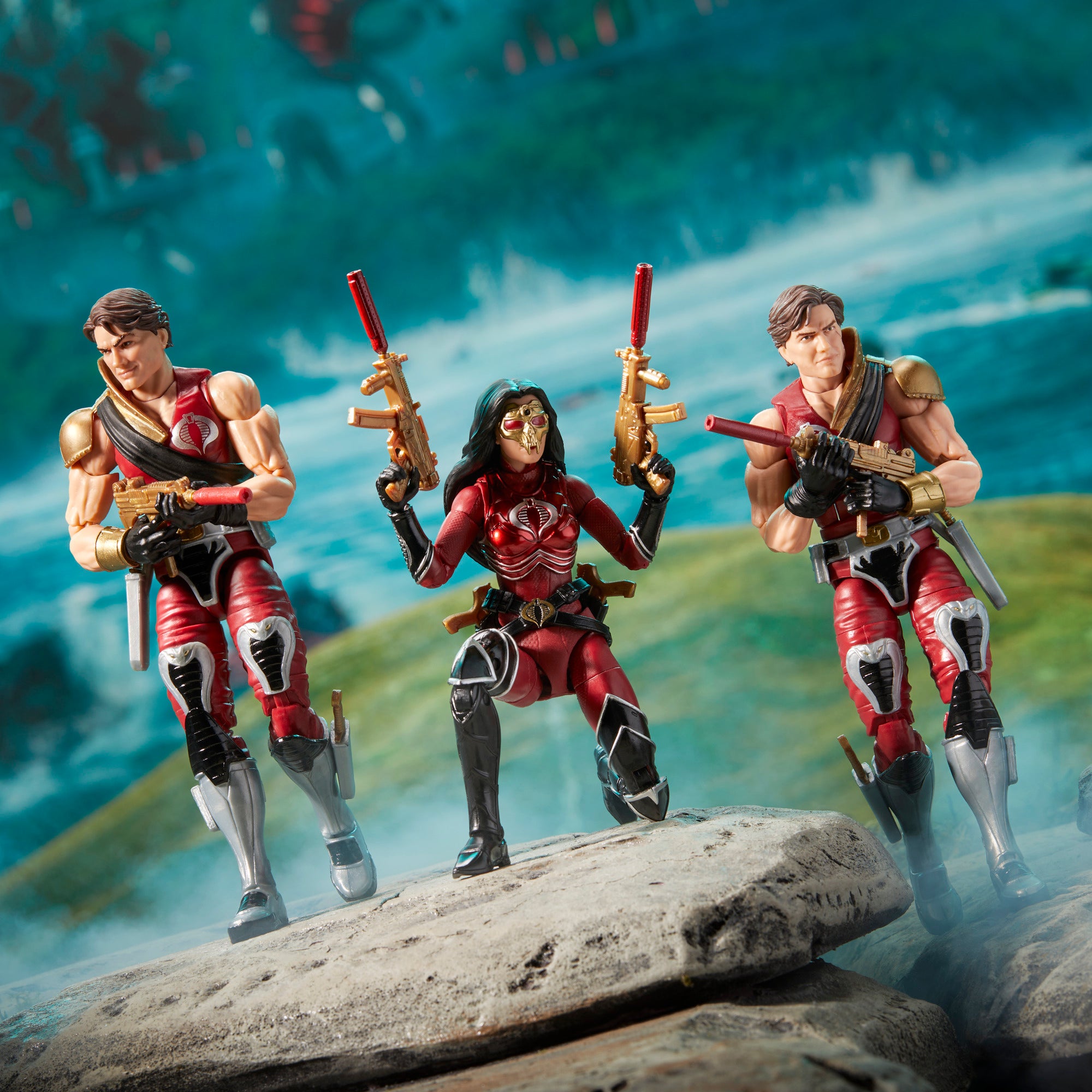 G.I. Joe Classified Series #82 Crimson Strike Team 3-Pack (Tomax, Baroness, Xamot)