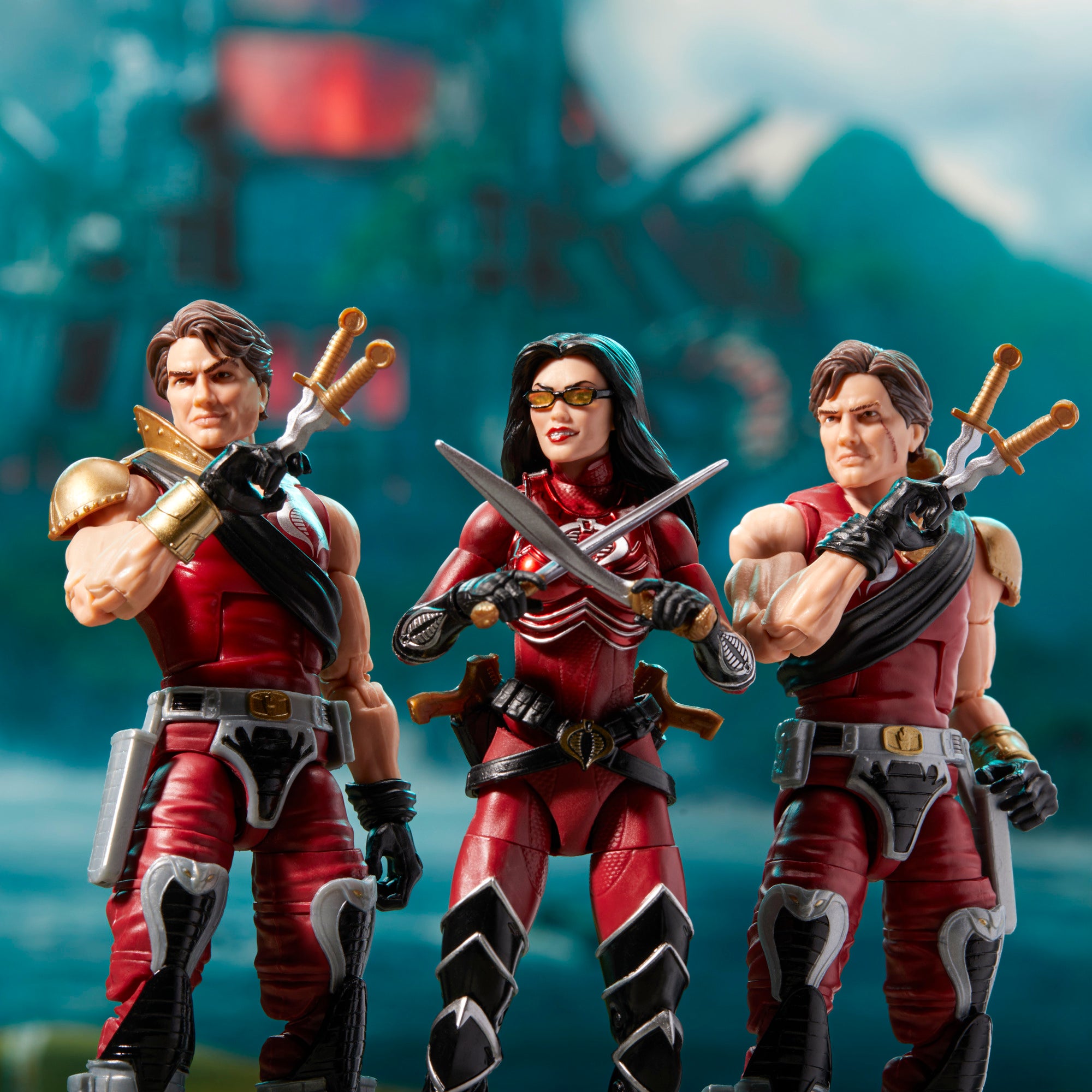 G.I. Joe Classified Series #82 Crimson Strike Team 3-Pack (Tomax, Baroness, Xamot)