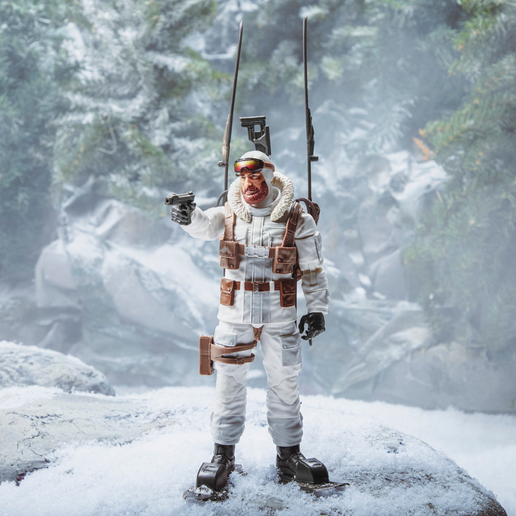 G.I. Joe Classified Series Snow Job arctic diorama action pose JOYCE DLX 146