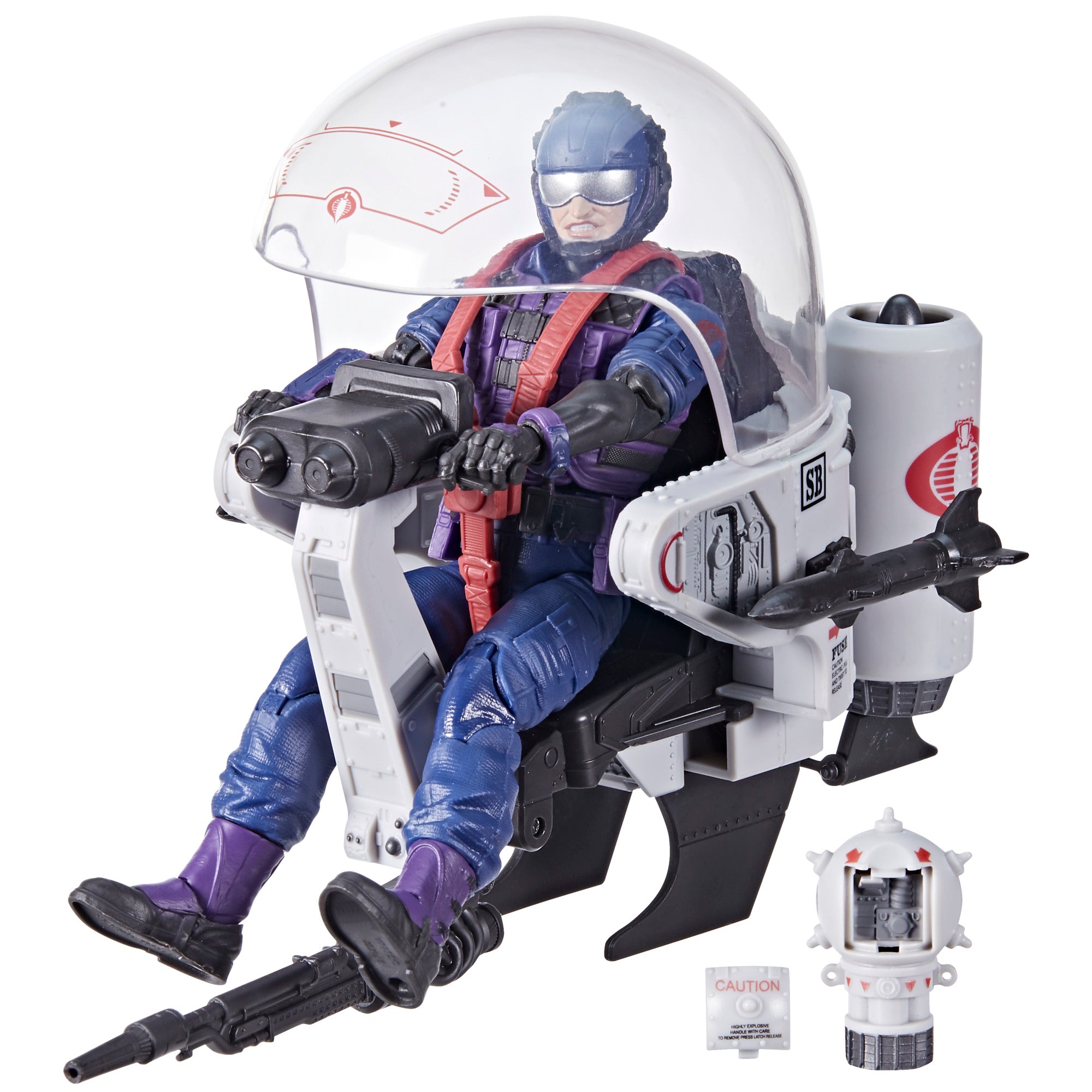 G.I. Joe Classified Series Cobra Tele-Viper and Cobra Flight Pod (Trubble Bubble)